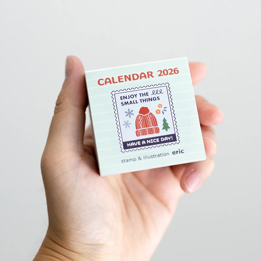 [SALE] eric / 2026 Color Mini Square Calendar - One-day-a-page - Image 4