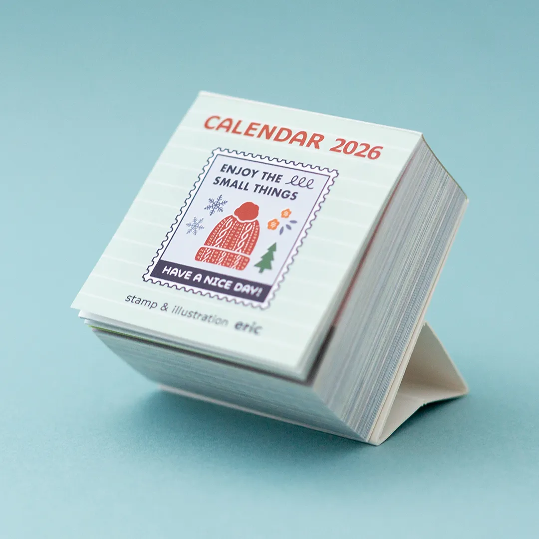 [SALE] eric / 2026 Color Mini Square Calendar - One-day-a-page - Image 9
