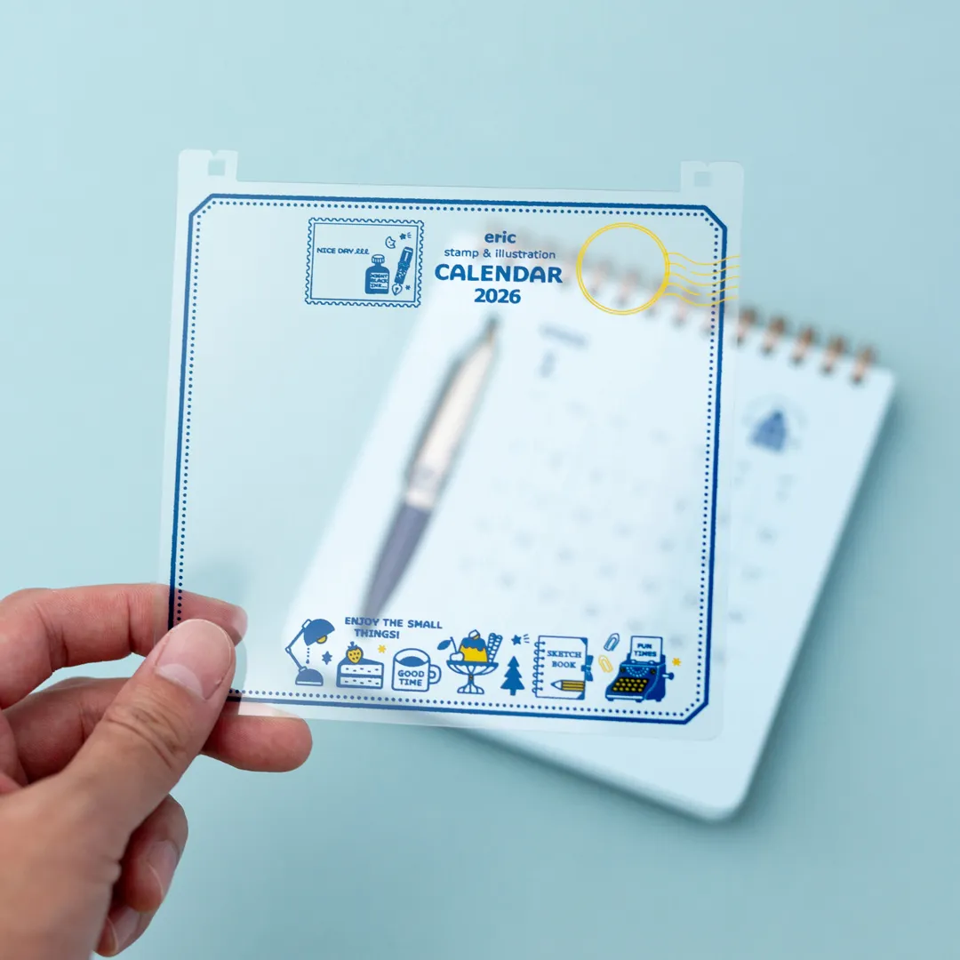 [SALE] eric / 2026 Scribble Calendar – Desk Edition (with pen) - Image 3
