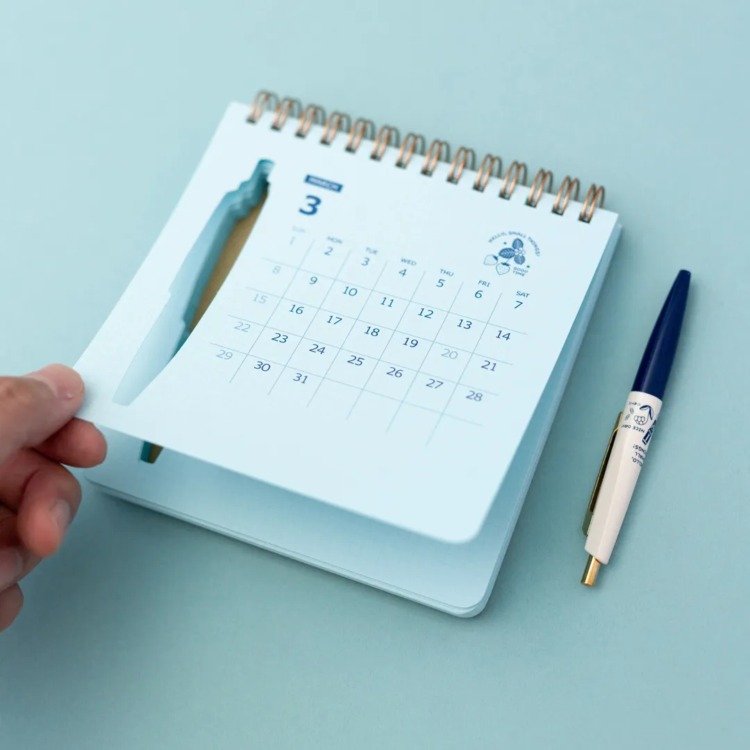 [SALE] eric / 2026 Scribble Calendar – Desk Edition (with pen) - Image 5