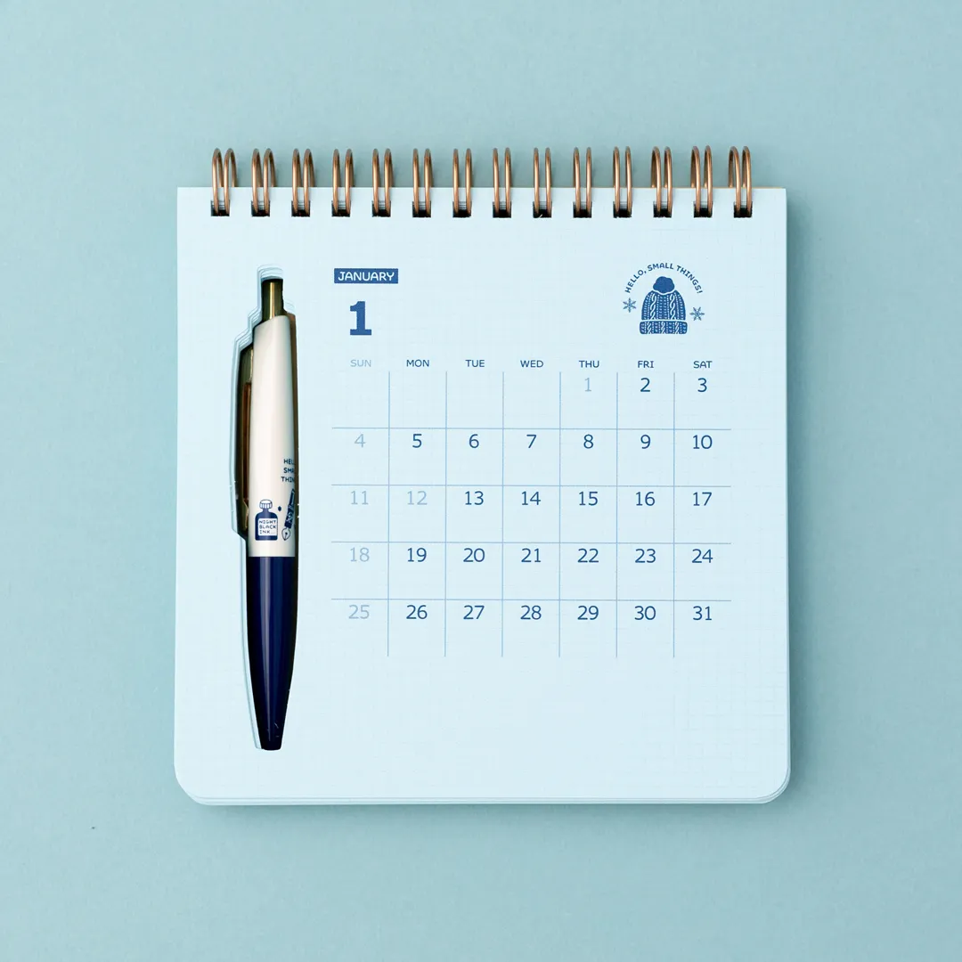[SALE] eric / 2026 Scribble Calendar – Desk Edition (with pen) - Image 7