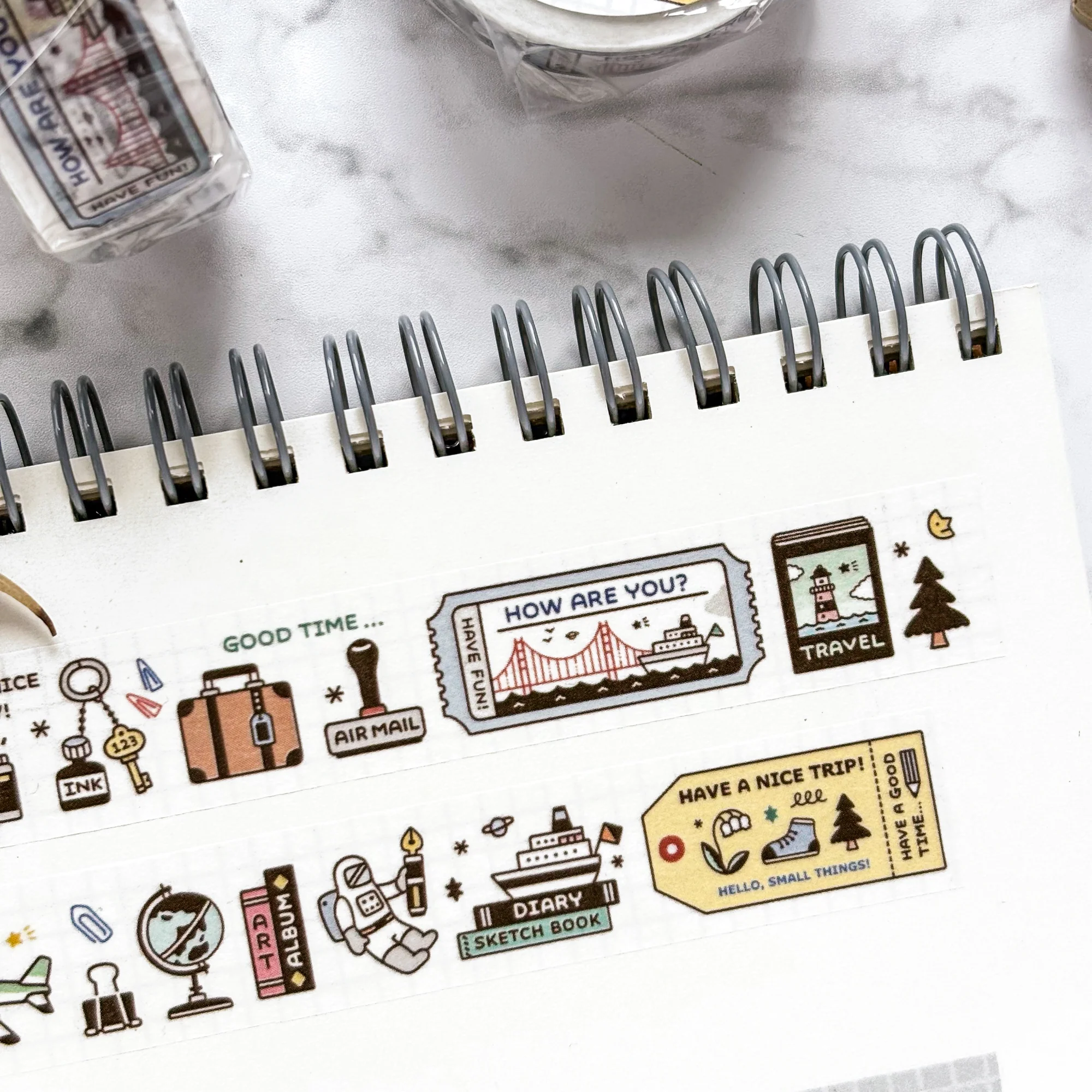 [Limited Edition] eric x CTFJ / Washi Tapes - Have a Nice Trip! - Image 3