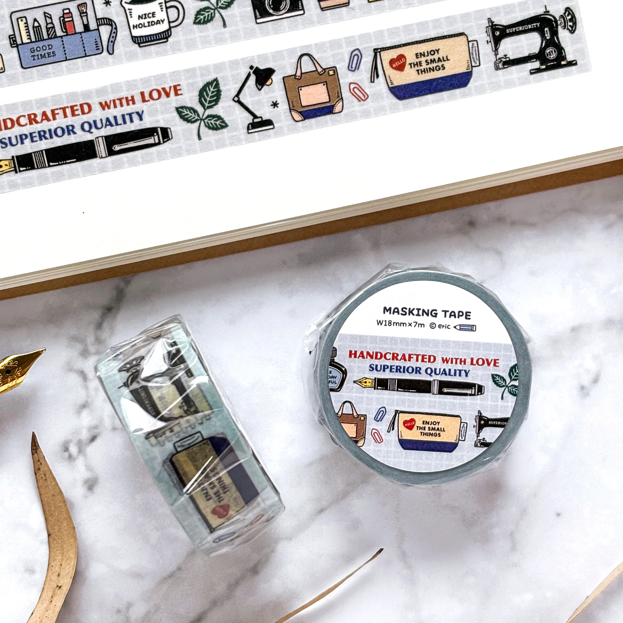 [Limited Edition] TSL x eric x CTFJ / Washi Tapes - Handcrafted with Love
