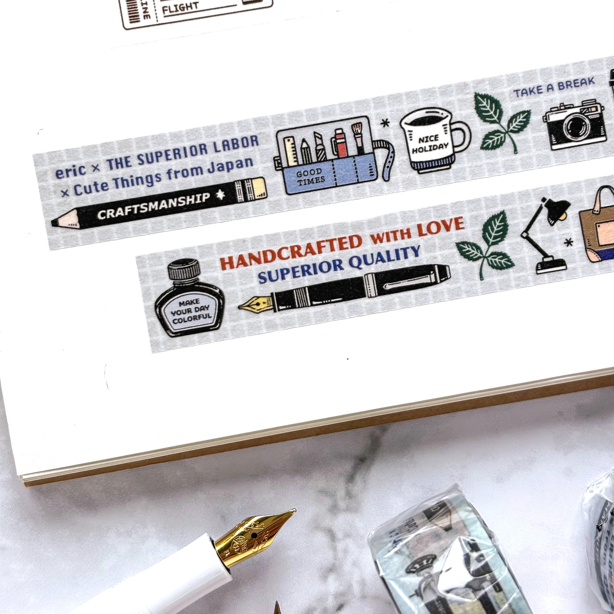 [Limited Edition] TSL x eric x CTFJ / Washi Tapes - Handcrafted with Love - Image 3