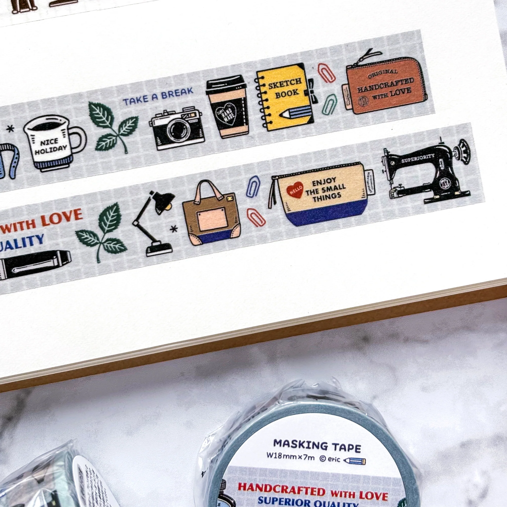 [Limited Edition] TSL x eric x CTFJ / Washi Tapes - Handcrafted with Love - Image 4