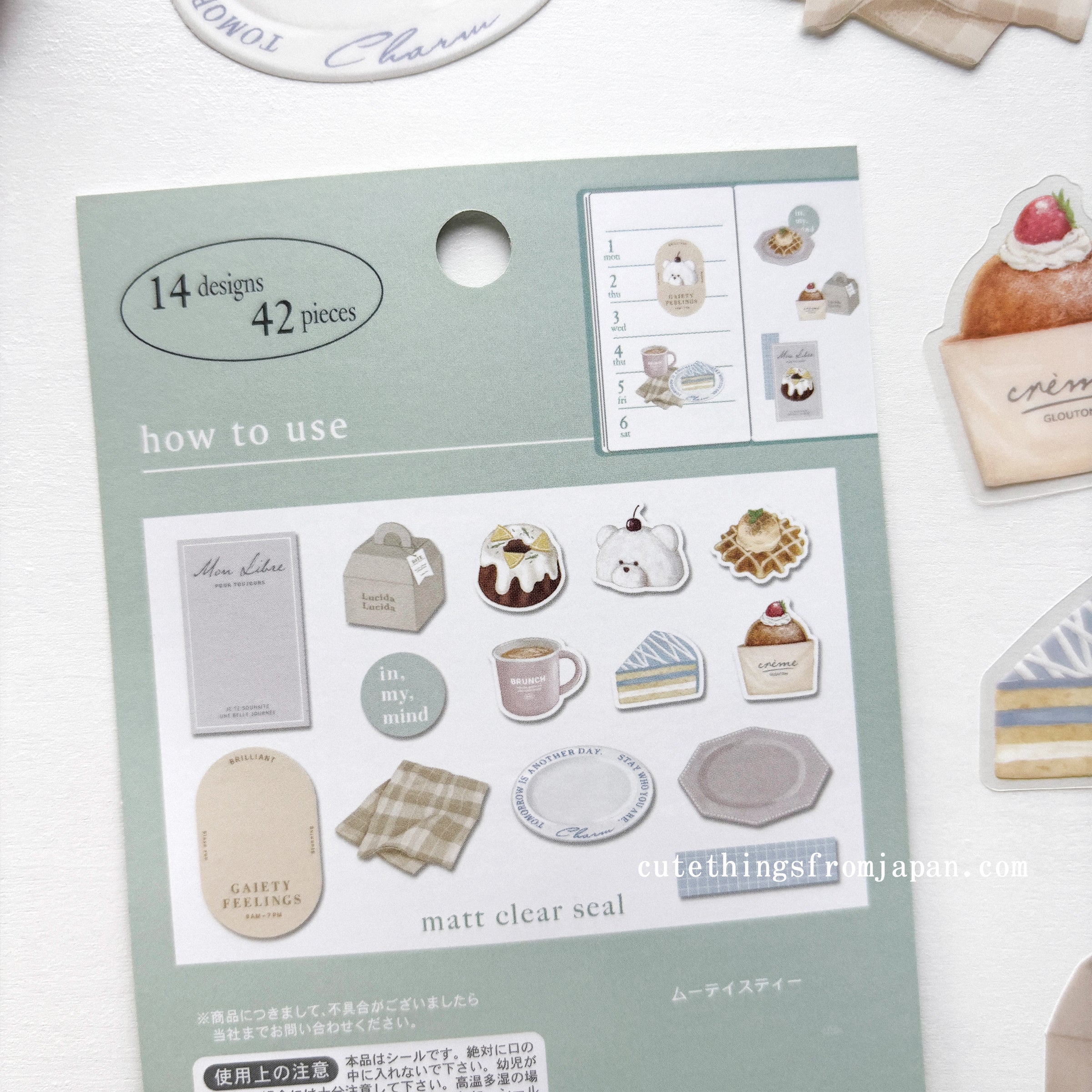 Flake Stickers - Sweets - Image 4