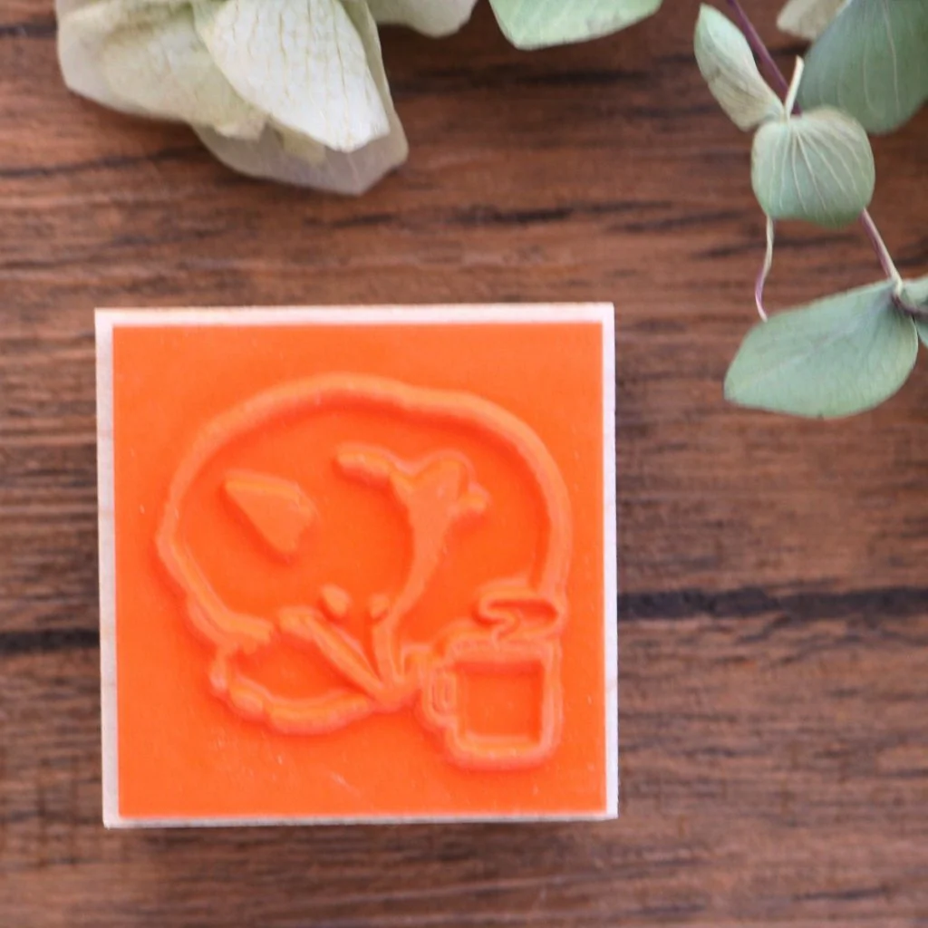 momoro Fox Rubber Stamp - Coffee Time - Image 2