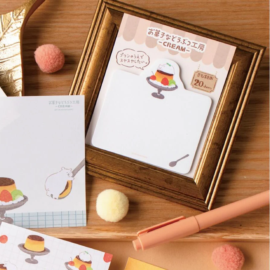 Furukawa Paper / Okashina Sticky Note - Polar Bear - Image 3