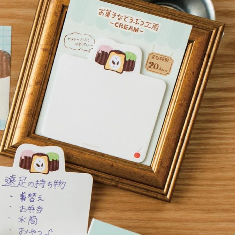 Furukawa Paper / Okashina Sticky Note - Bird - Image 2