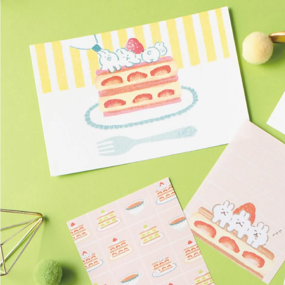 Furukawa Paper / Postcard - Bunny - Image 2