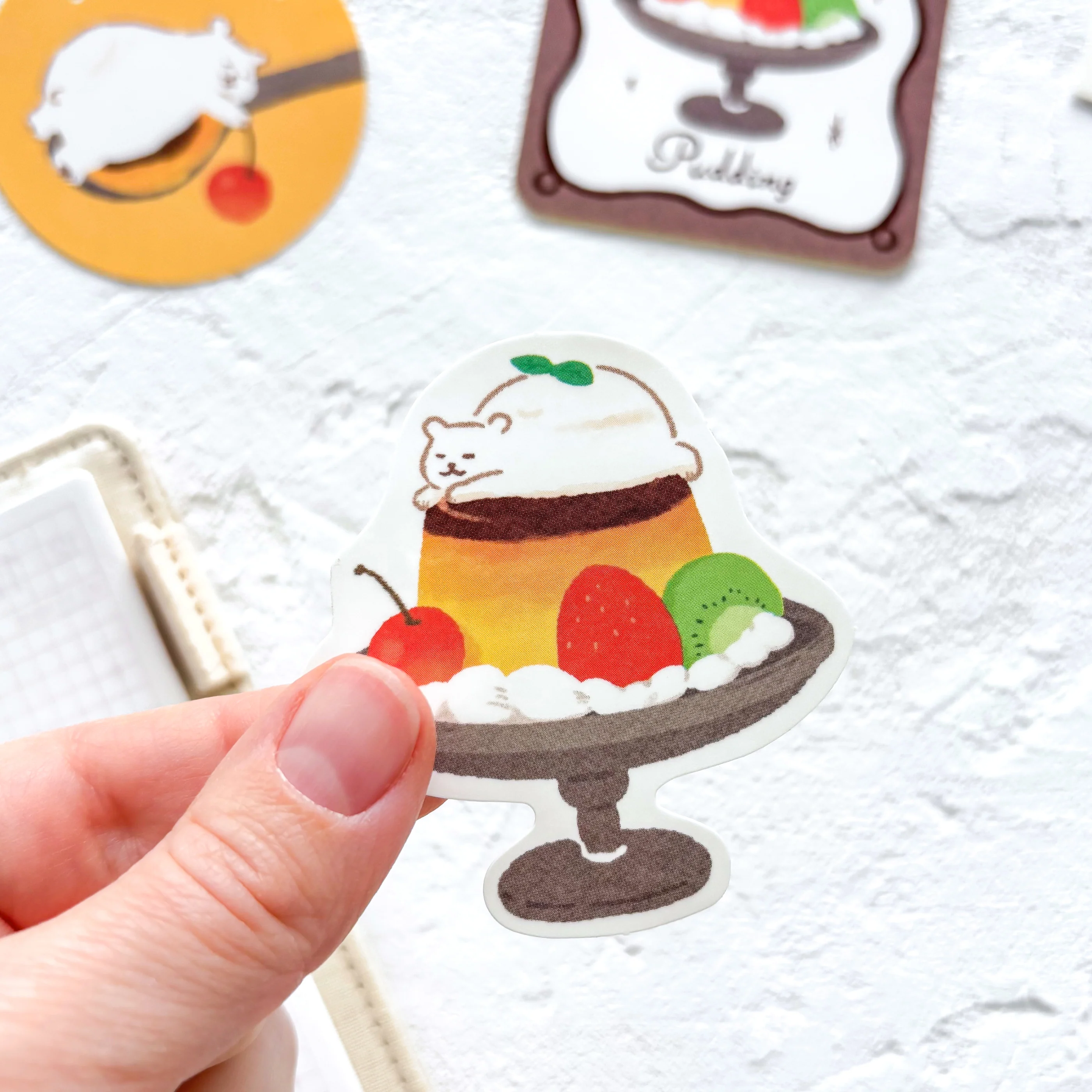 Furukawa Paper / Vinyl Sticker - Polar Bear (Set of 3 Stickers) - Image 3