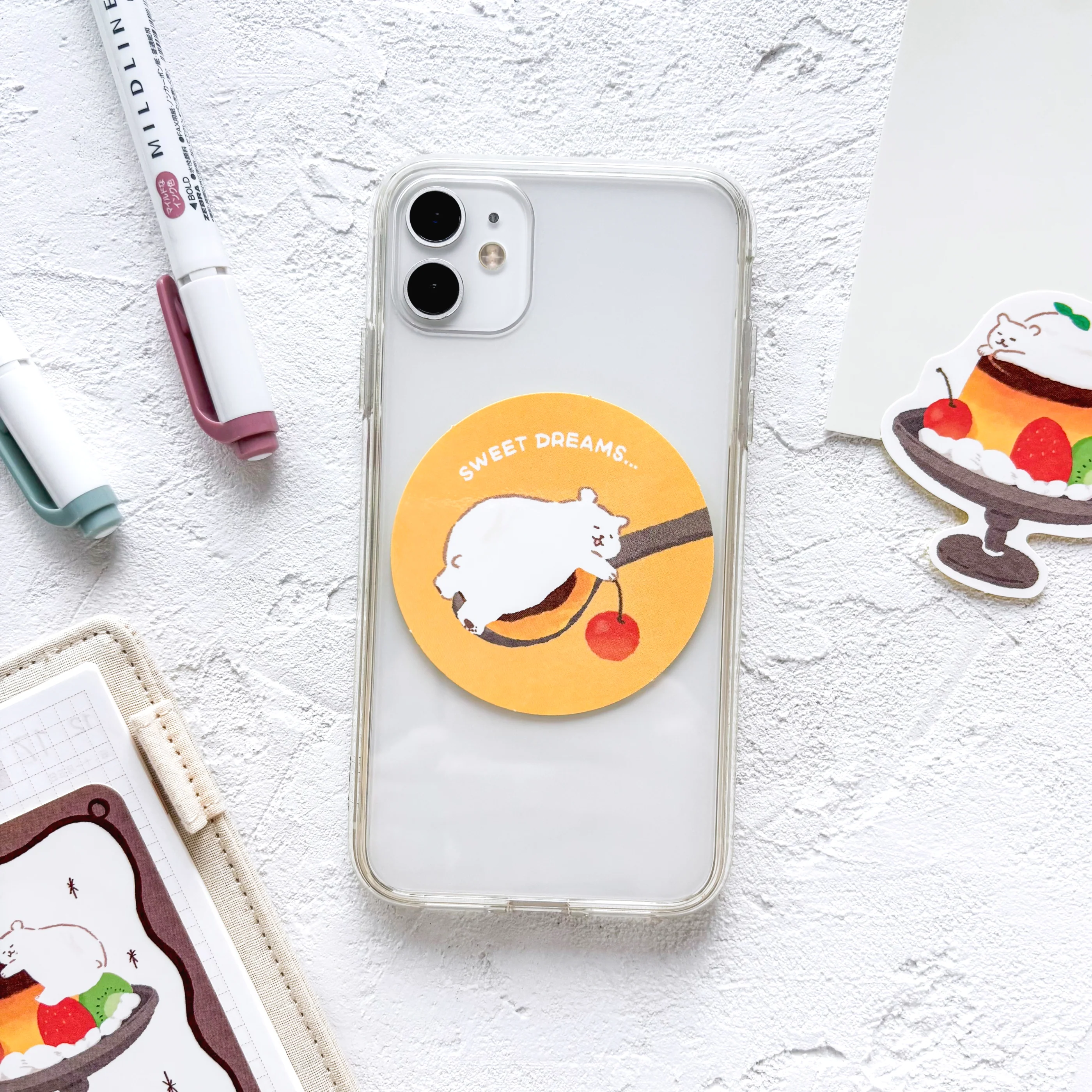 Furukawa Paper / Vinyl Sticker - Polar Bear (Set of 3 Stickers) - Image 4