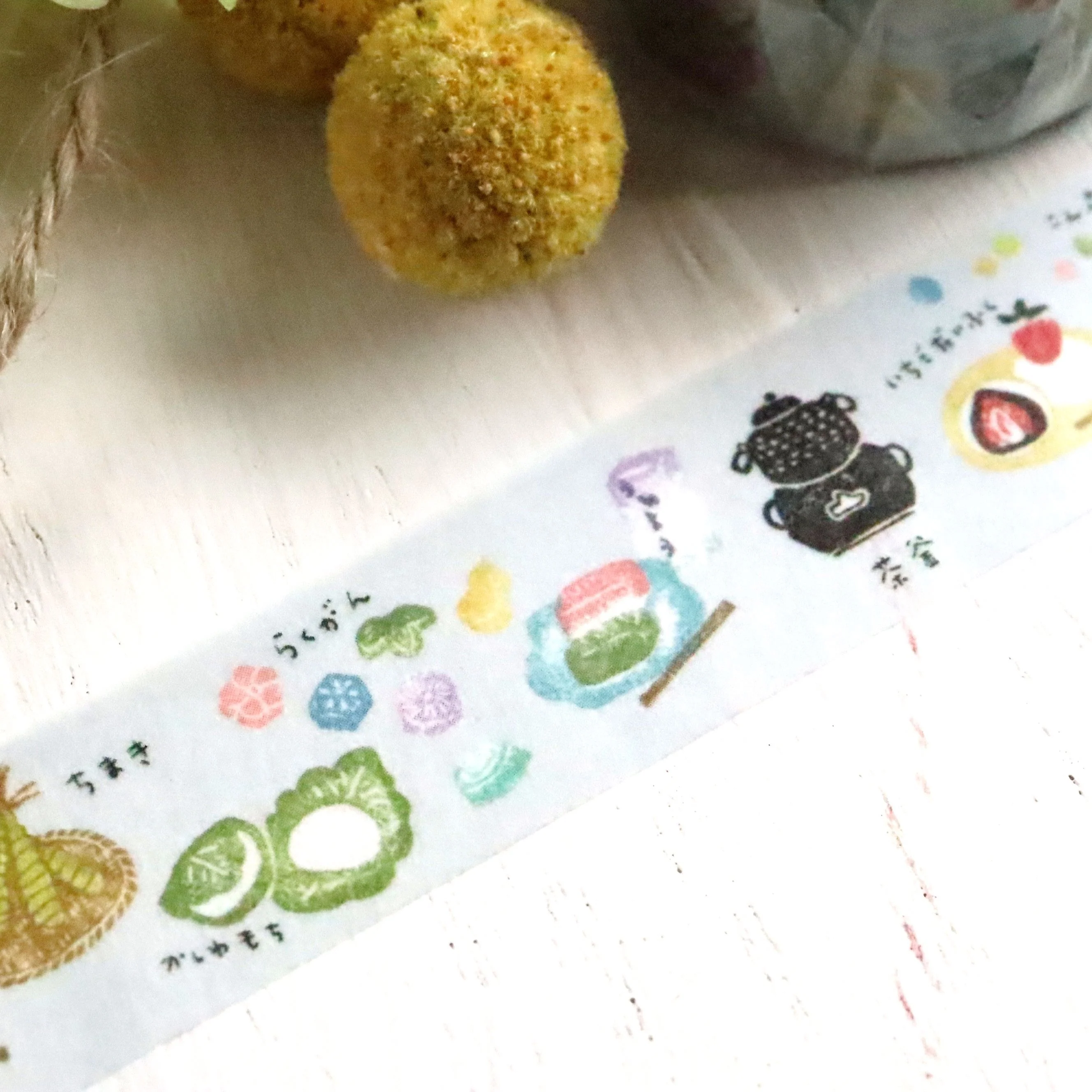 Hankodori Washi Tape - Japanese Sweets - Image 3