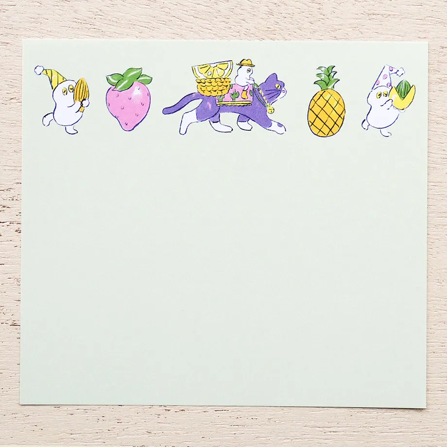 Heisuke Kitazawa / Square Memo Pad - Fruits - Image 5