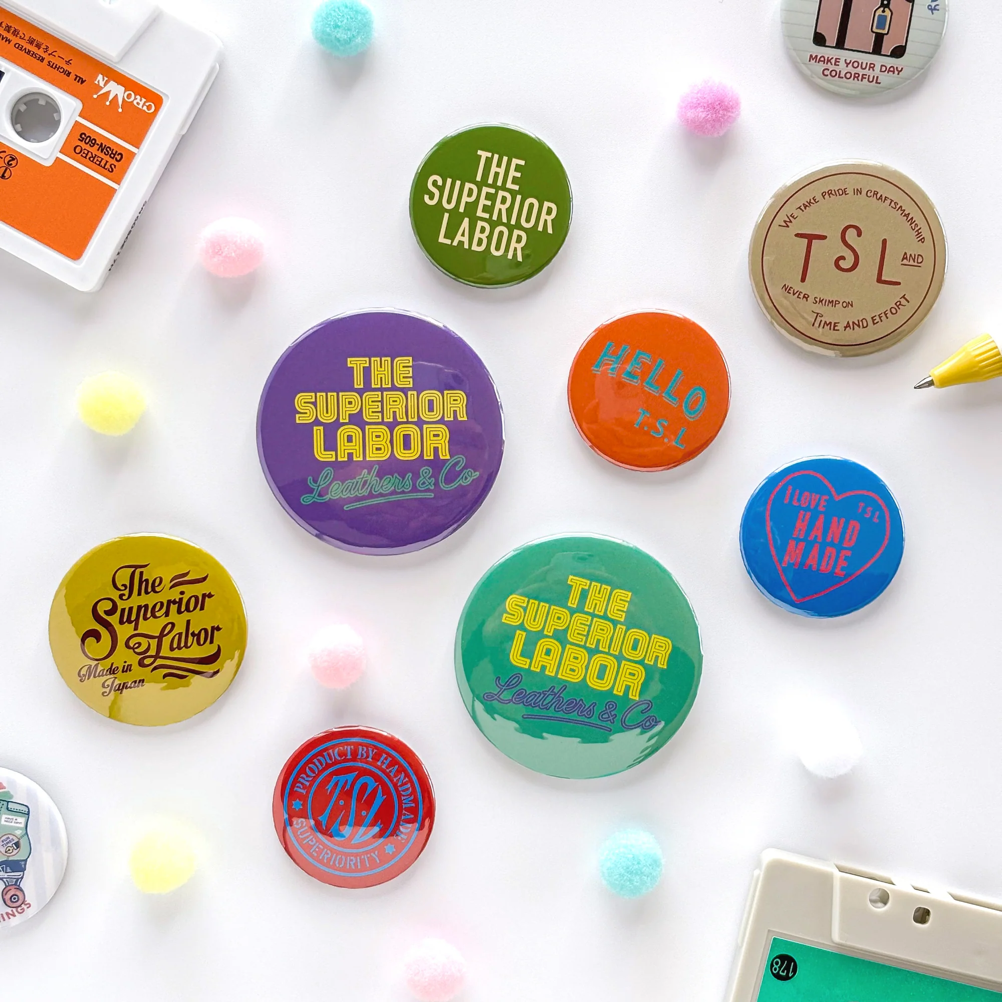 Hello, Harajuku! Limited Edition / TSL Can Badge - Image 2