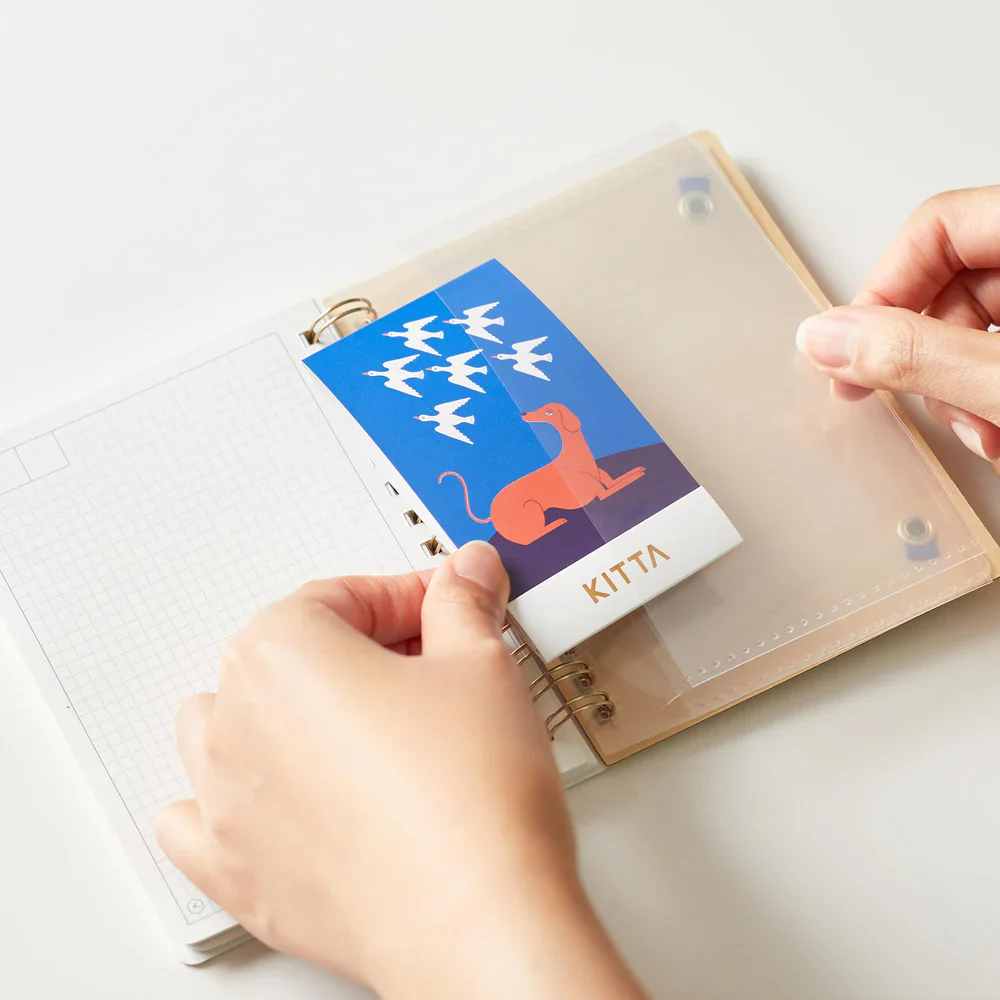 HITOTOKI / Passport Size Notebook - Dog - Image 3