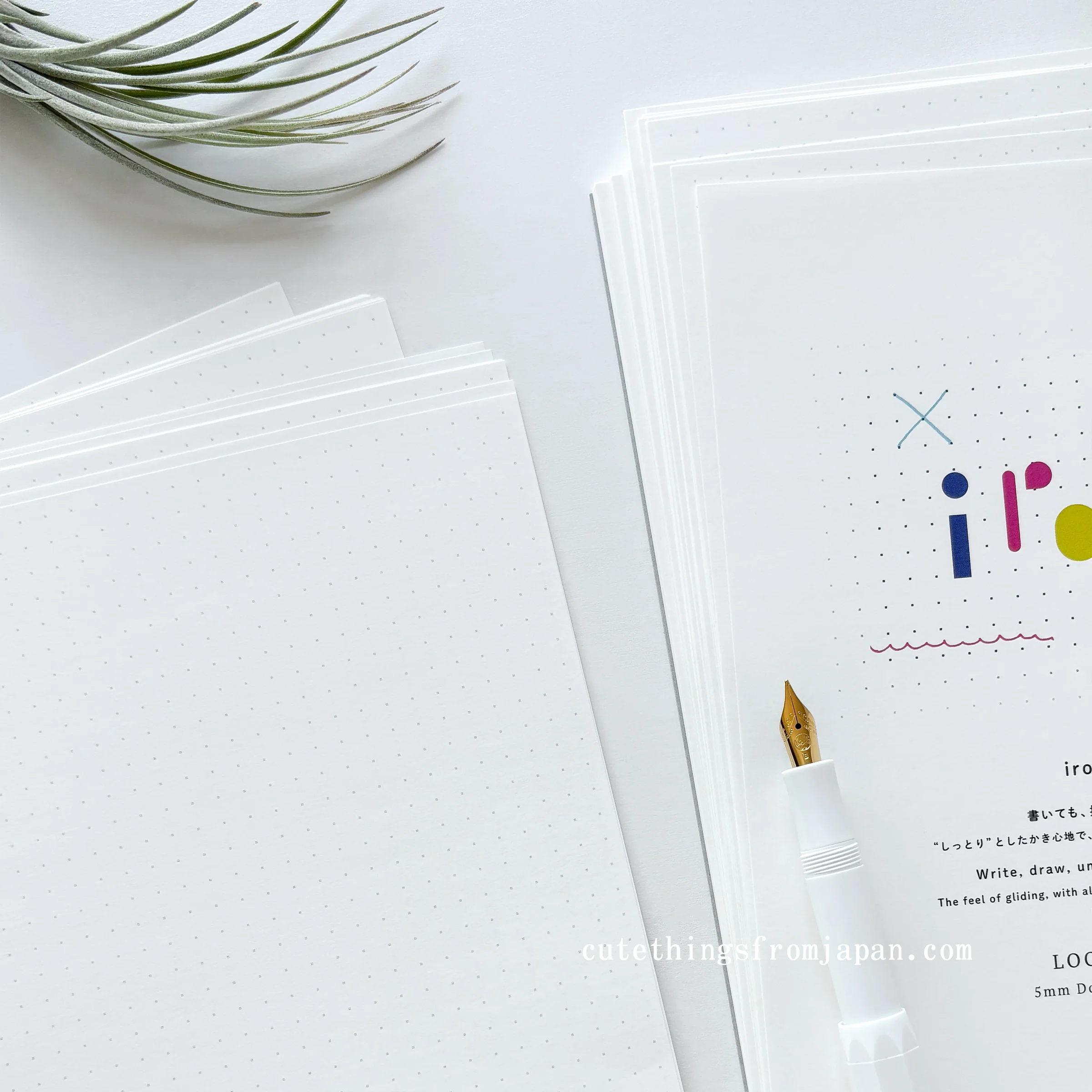 Irofuru Loose Sheets Pad - A5 Dot (75 g/m) - Image 7