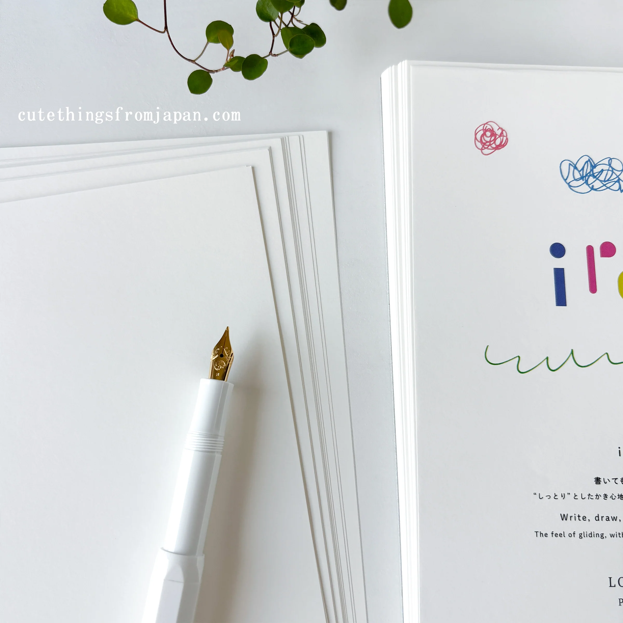 Irofuru Loose Sheets Pad - A5 Plane (75 g/m) - Image 8