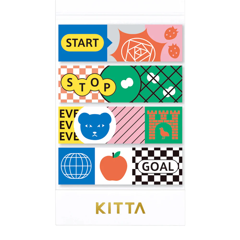 KITTA Accordion-Style Washi Tape - Board Game - Image 5