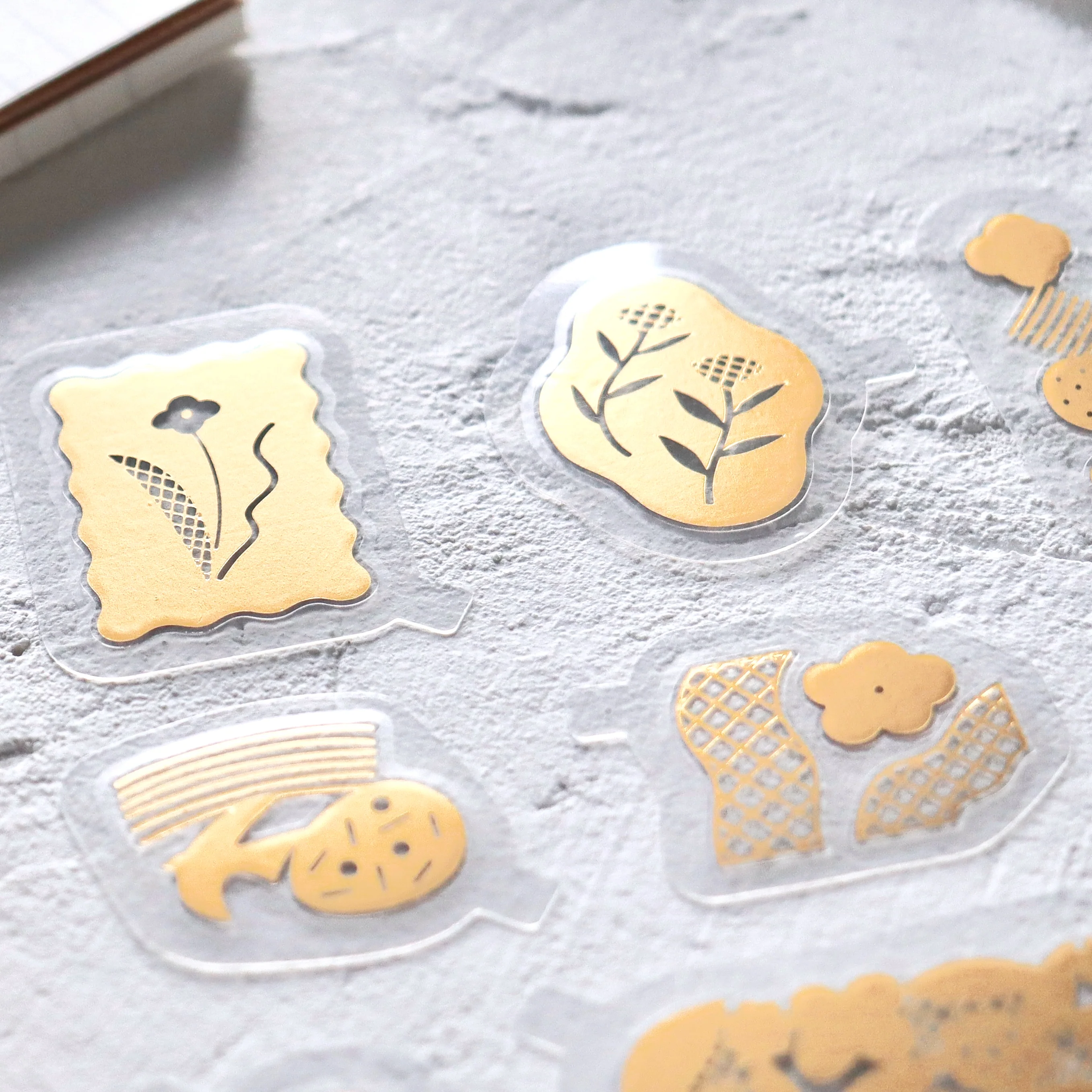 KITTA Shiny Flake Stickers - Flower Song - Image 7