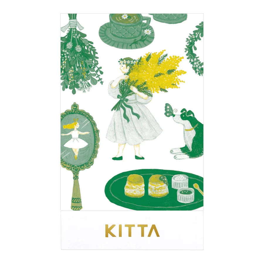 KITTA Tracing Paper Flake Stickers - Life - Image 3