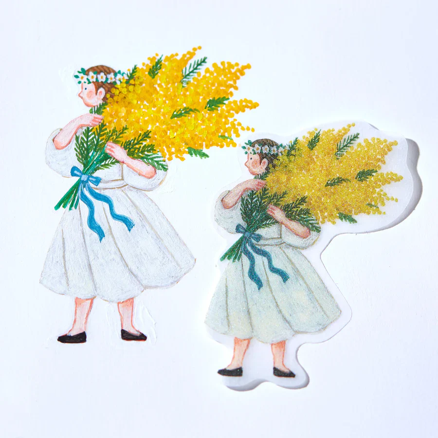 KITTA Tracing Paper Flake Stickers - Life - Image 7