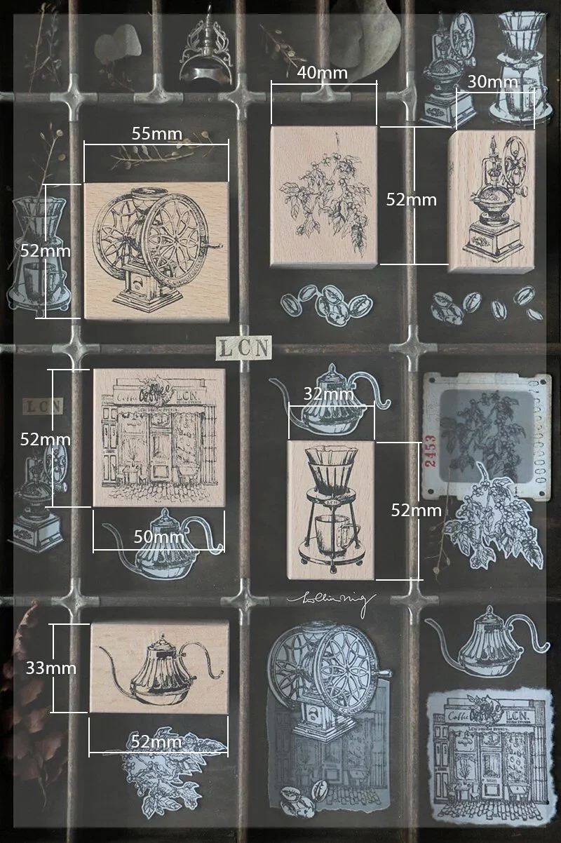 LCN Coffee Stamp Set - Vol.2 - Image 10