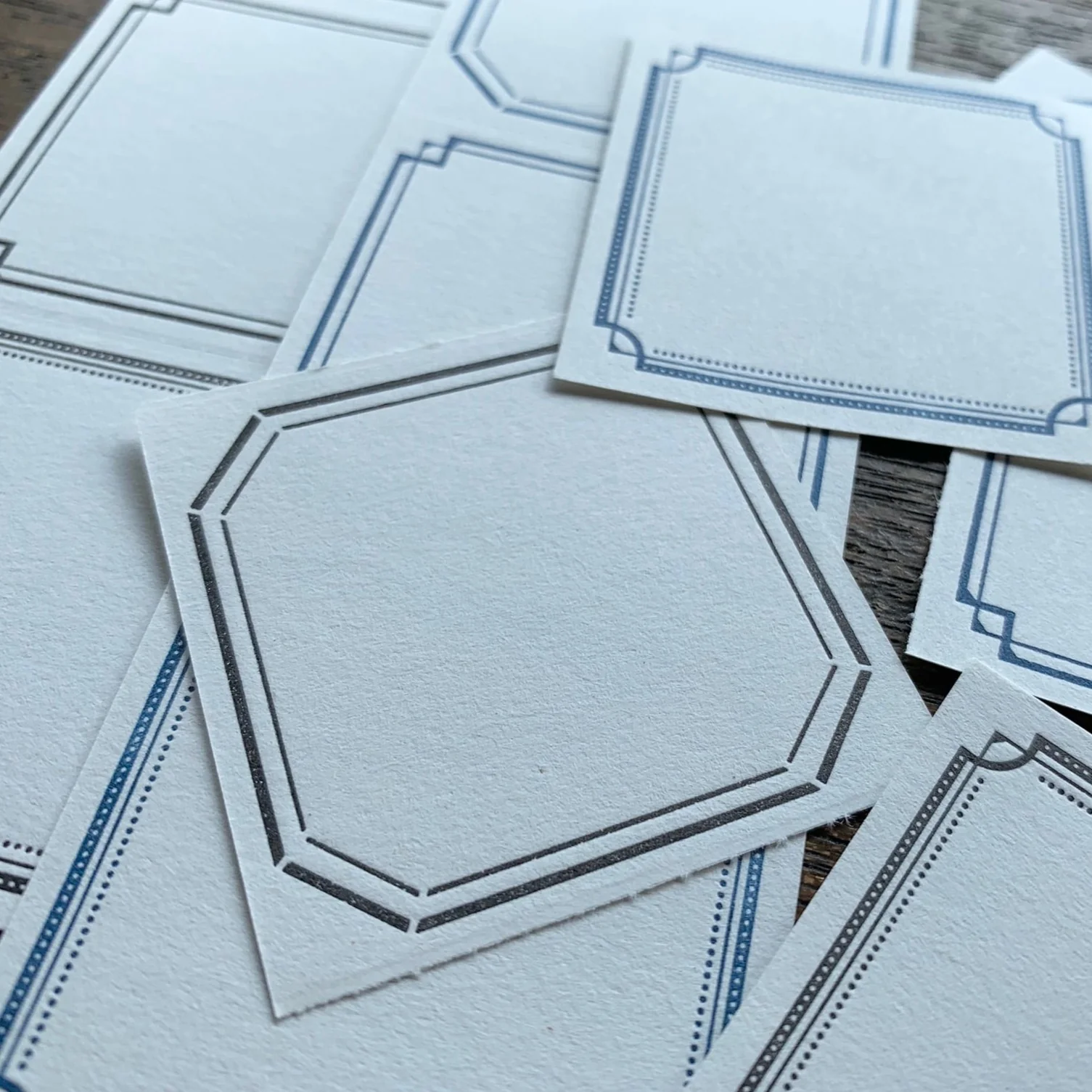 Letterpress 3 Patterns Label Book - Minimal - Image 4