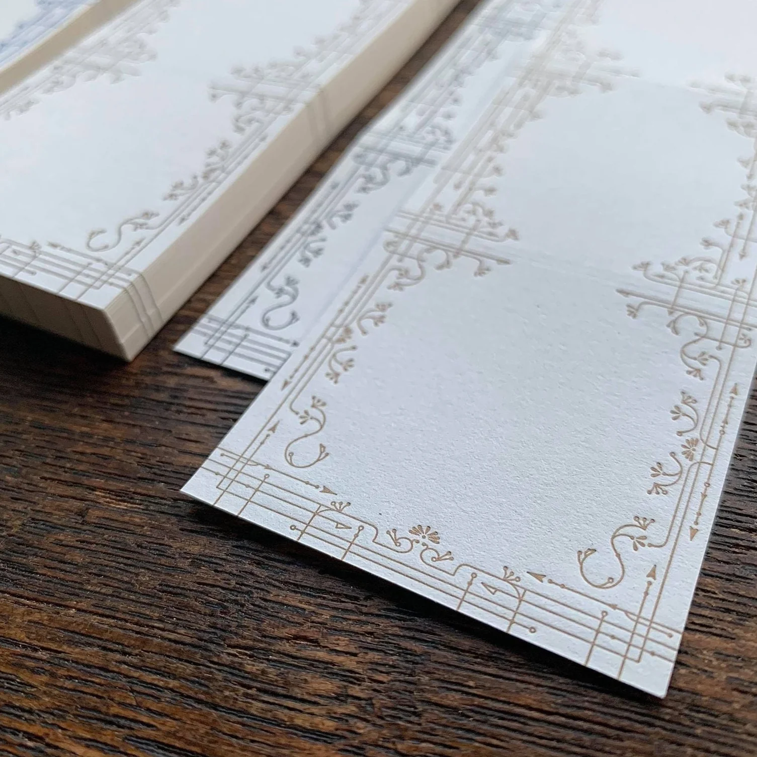 Letterpress 3 Patterns Label Book - Classic - Image 5