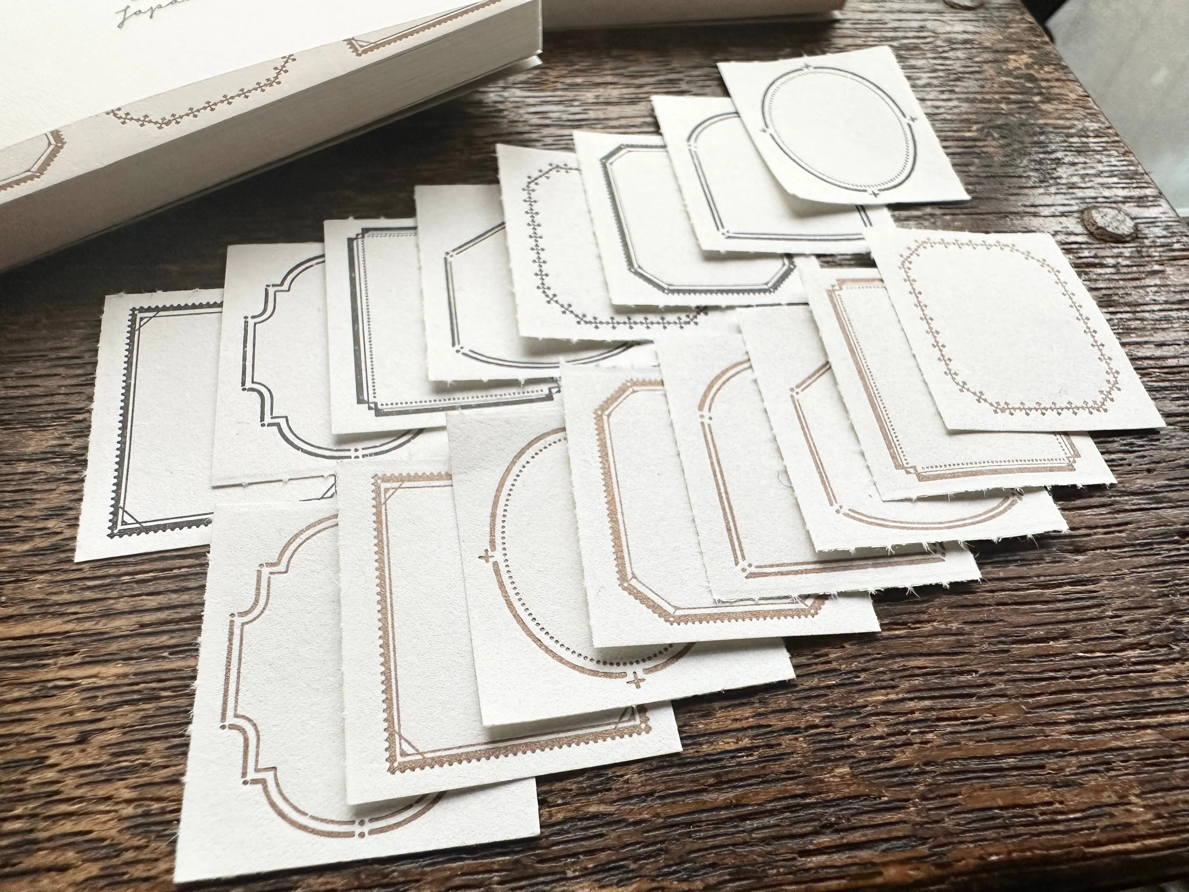 Letterpress 8 Patterns Label Book - Image 6