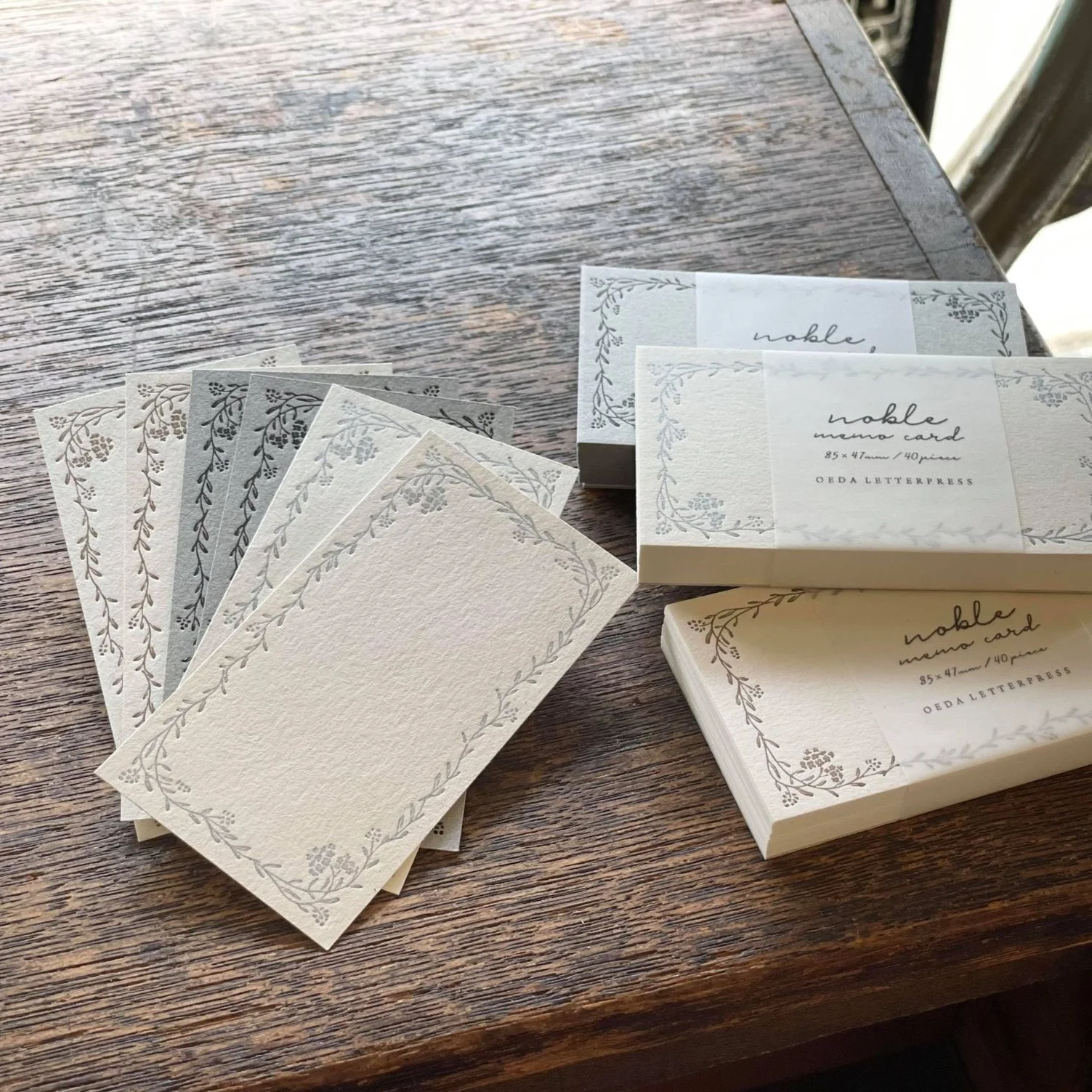 Letterpress Noble Note Cards - Image 5