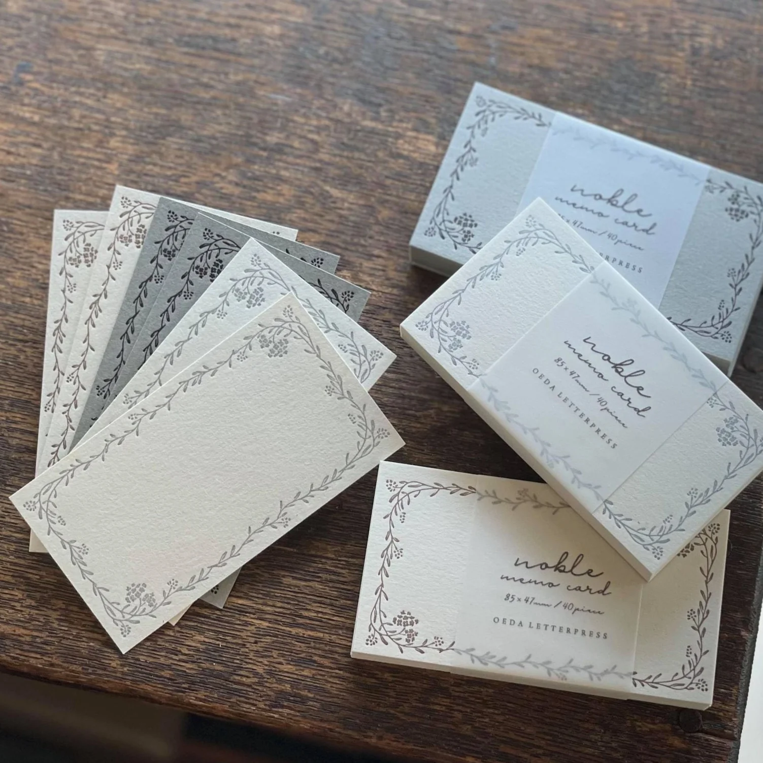 Letterpress Noble Note Cards - Image 6