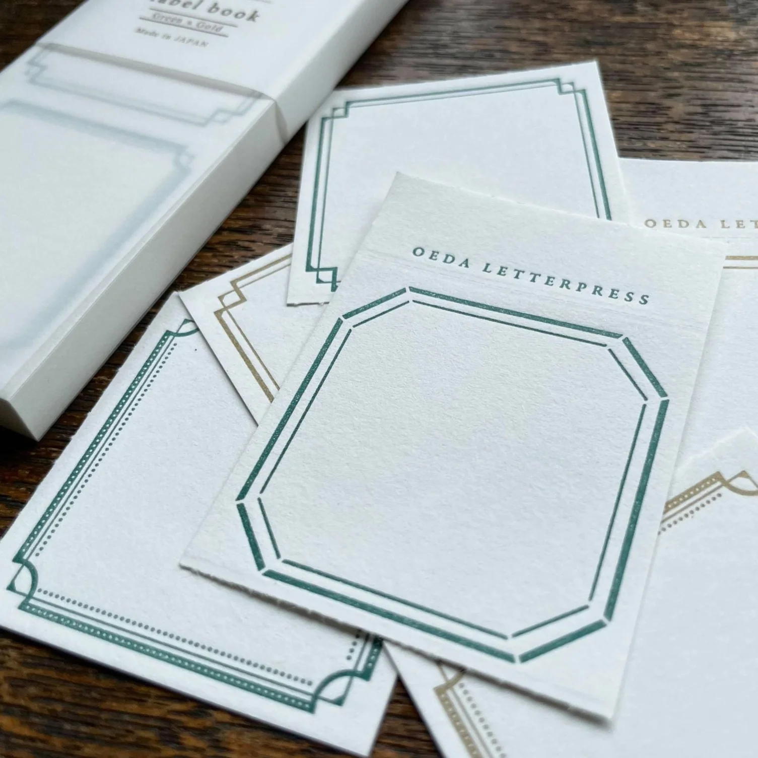Limited Edition Letterpress 3 Patterns Label Book - Image 6