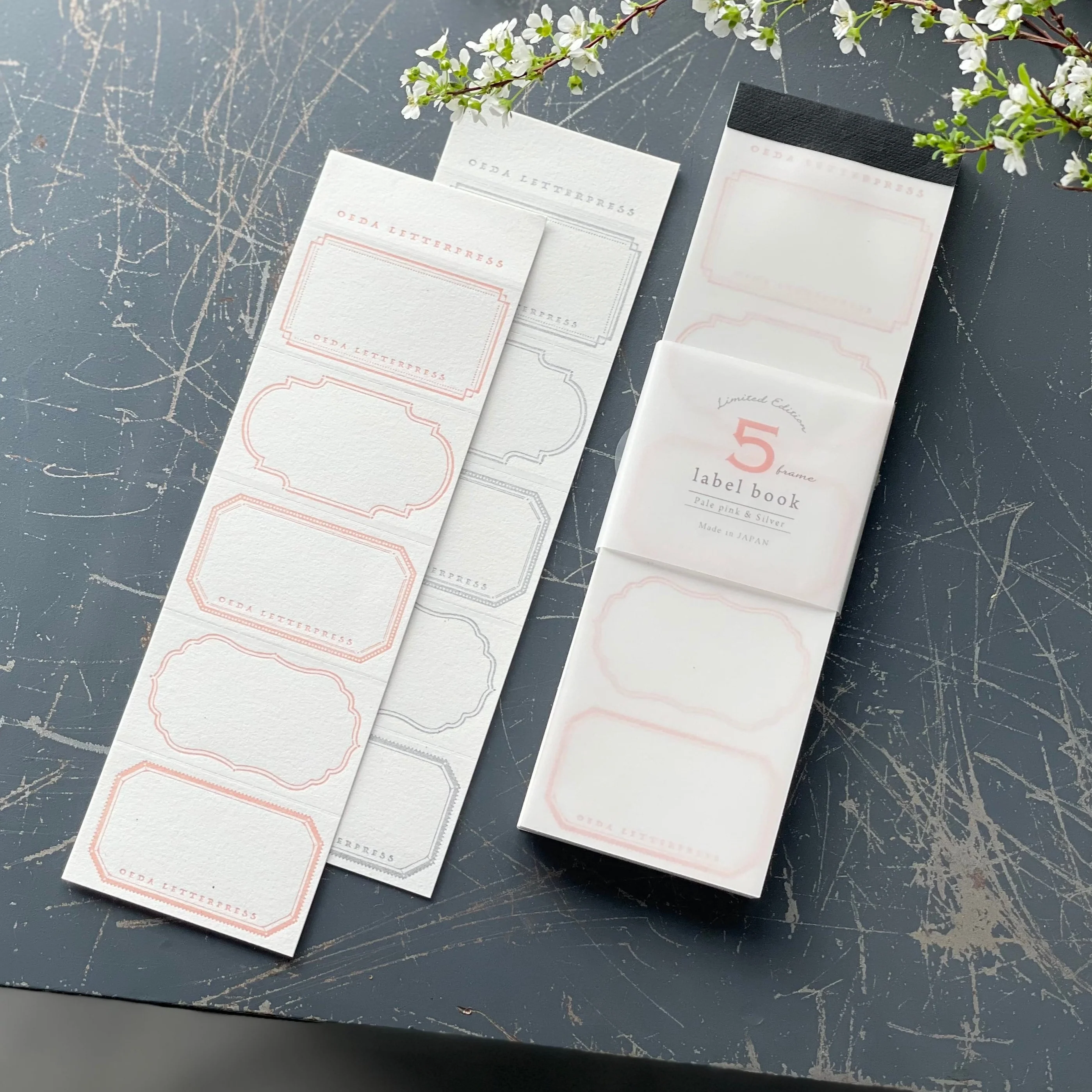 Limited Edition Letterpress 5 Patterns Label Book - Image 7