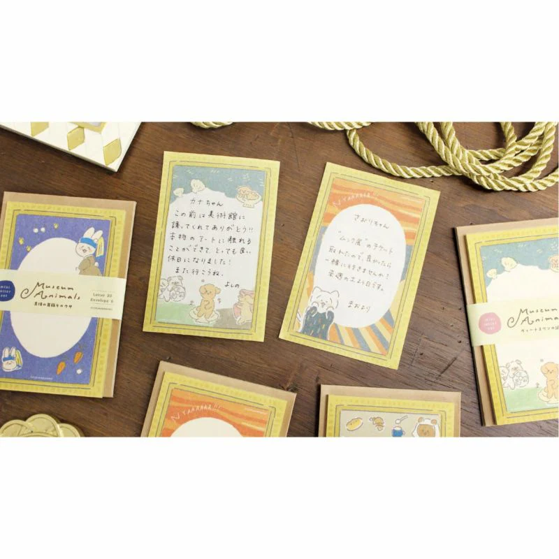 Furukawa Paper / Limited Edition Mini Letter Set - The Milkmaid Bear - Image 3