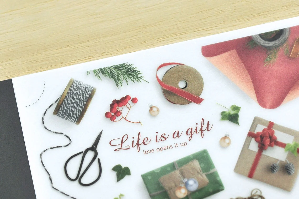 Limited Edition MU Print-on Stickers - Life is a Gift - Image 3