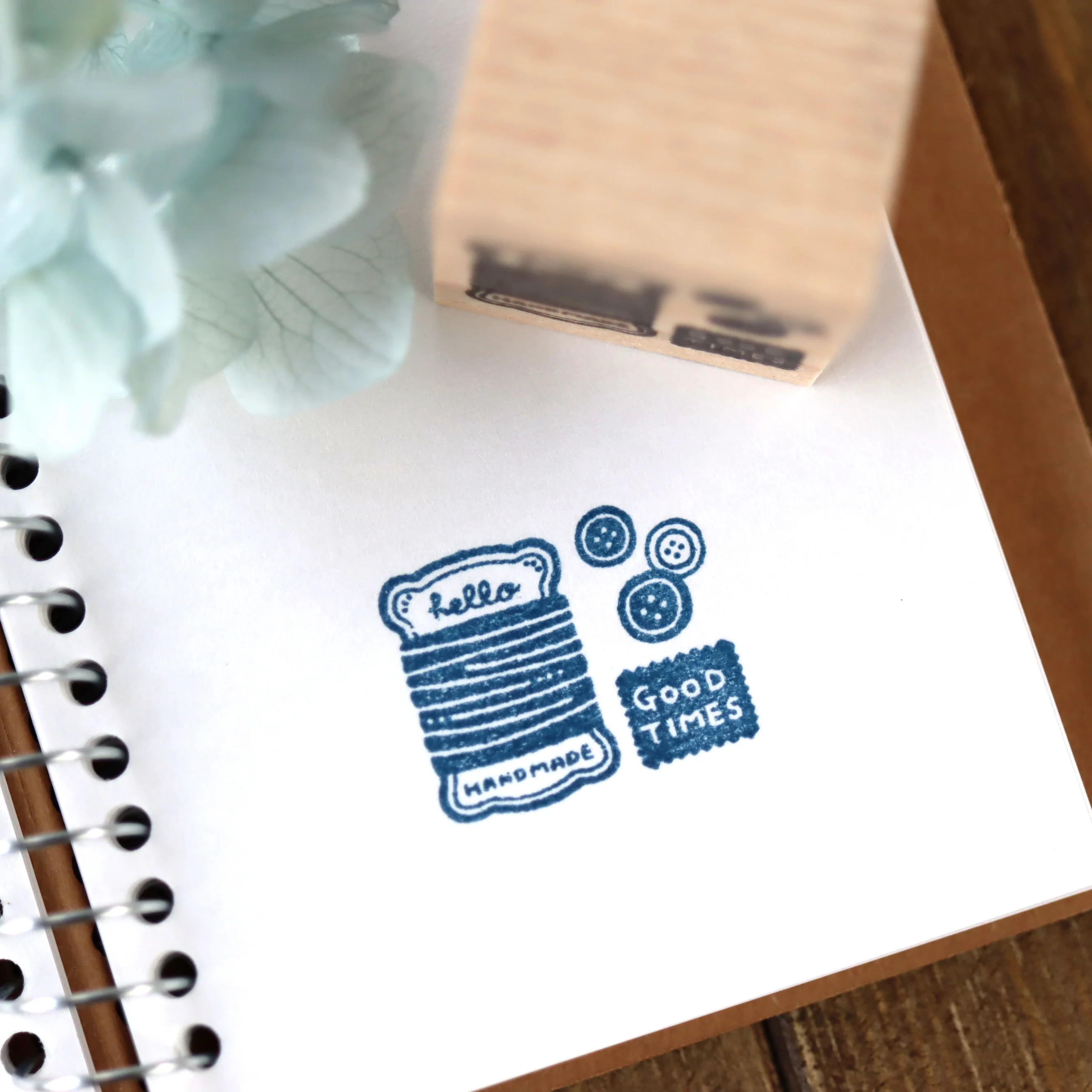 Limited Edition Rubber Stamp - Handmade - Image 3