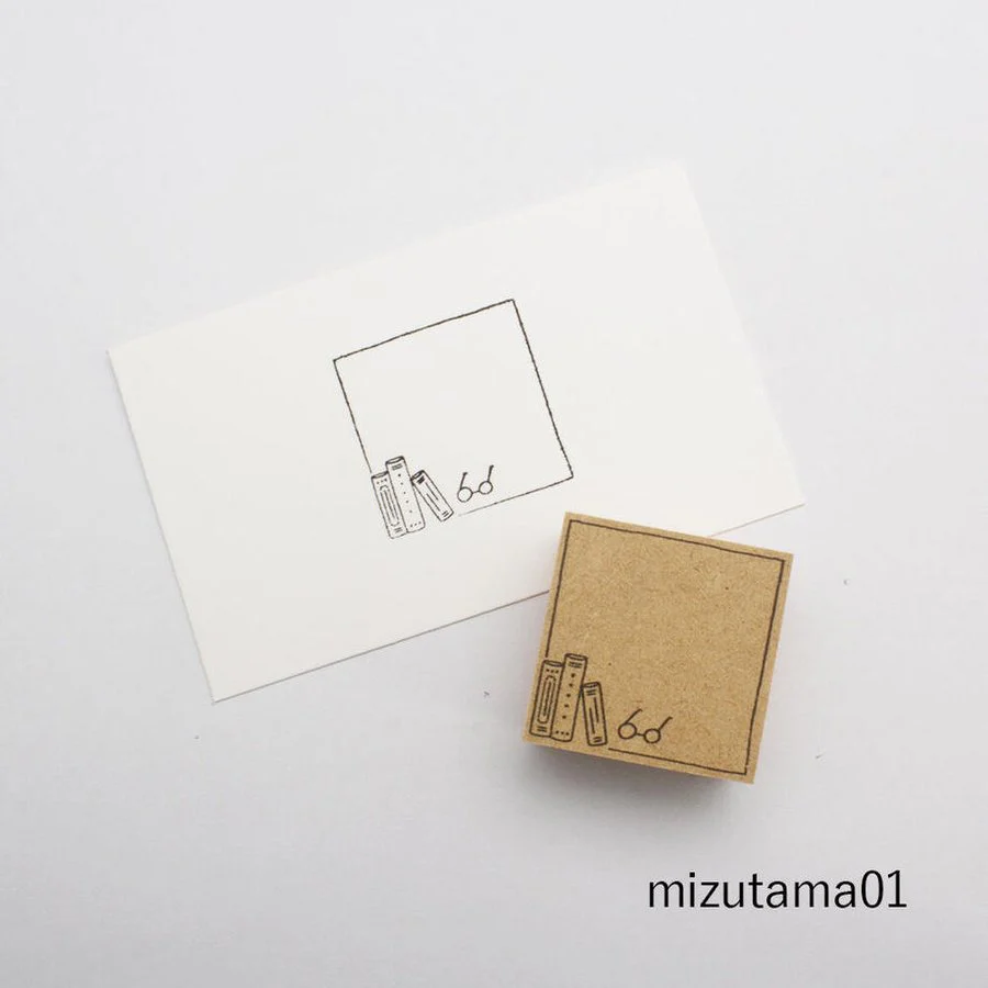 mizutama / Rubber Stamp - Square - Image 2