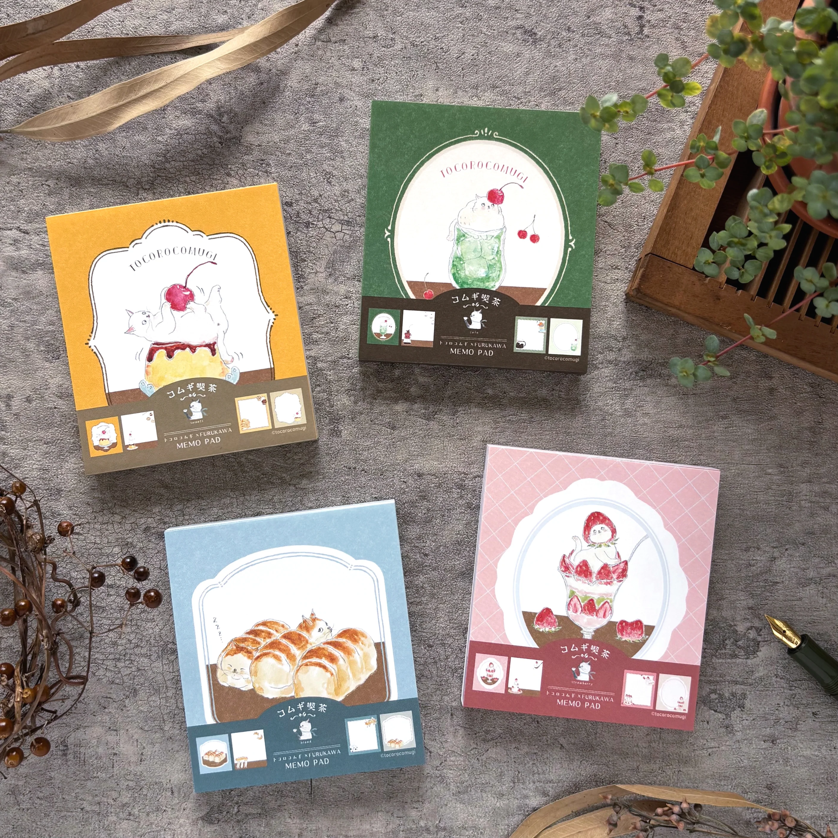 [Limited Edition] Tocorocomugi / Memo Pad - Cafe - Image 5