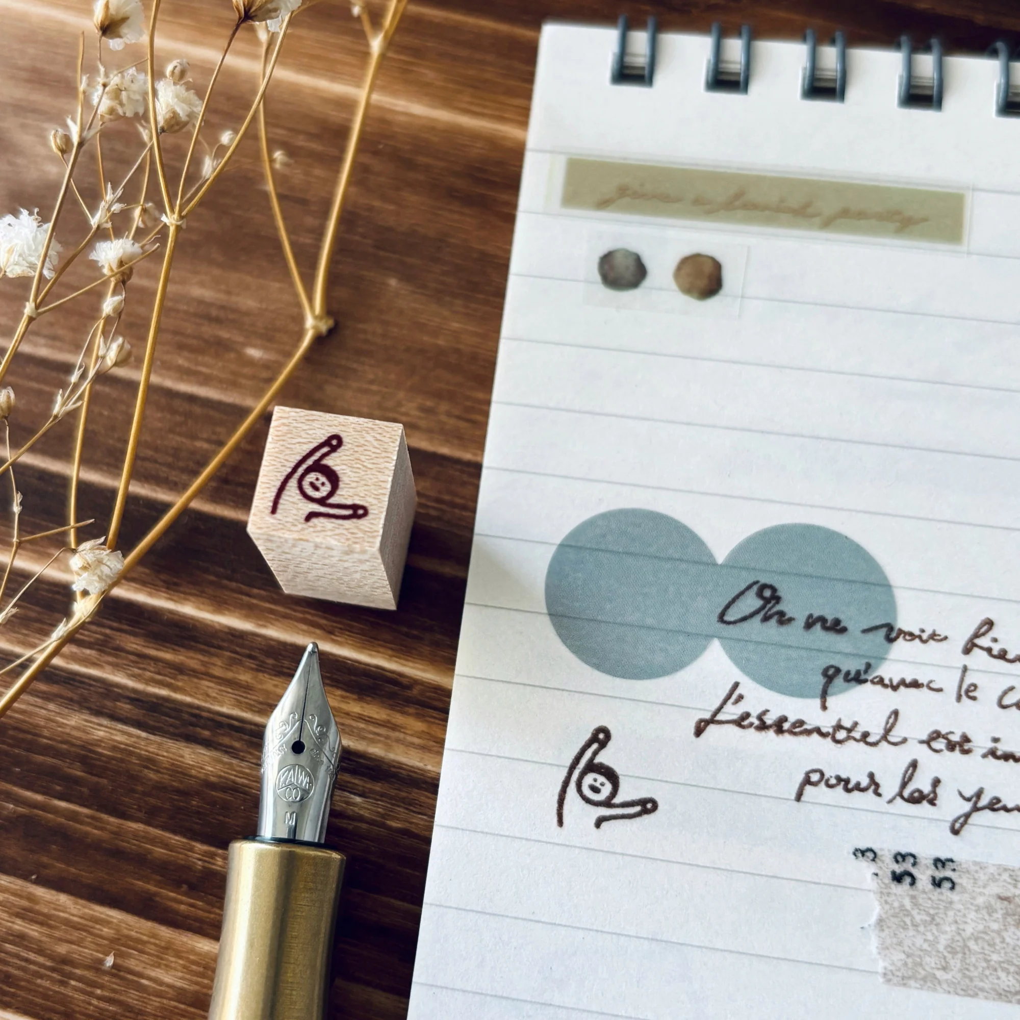 Littlelu / Mini Mini Planner Stamp - Stretching to the Right - Image 2
