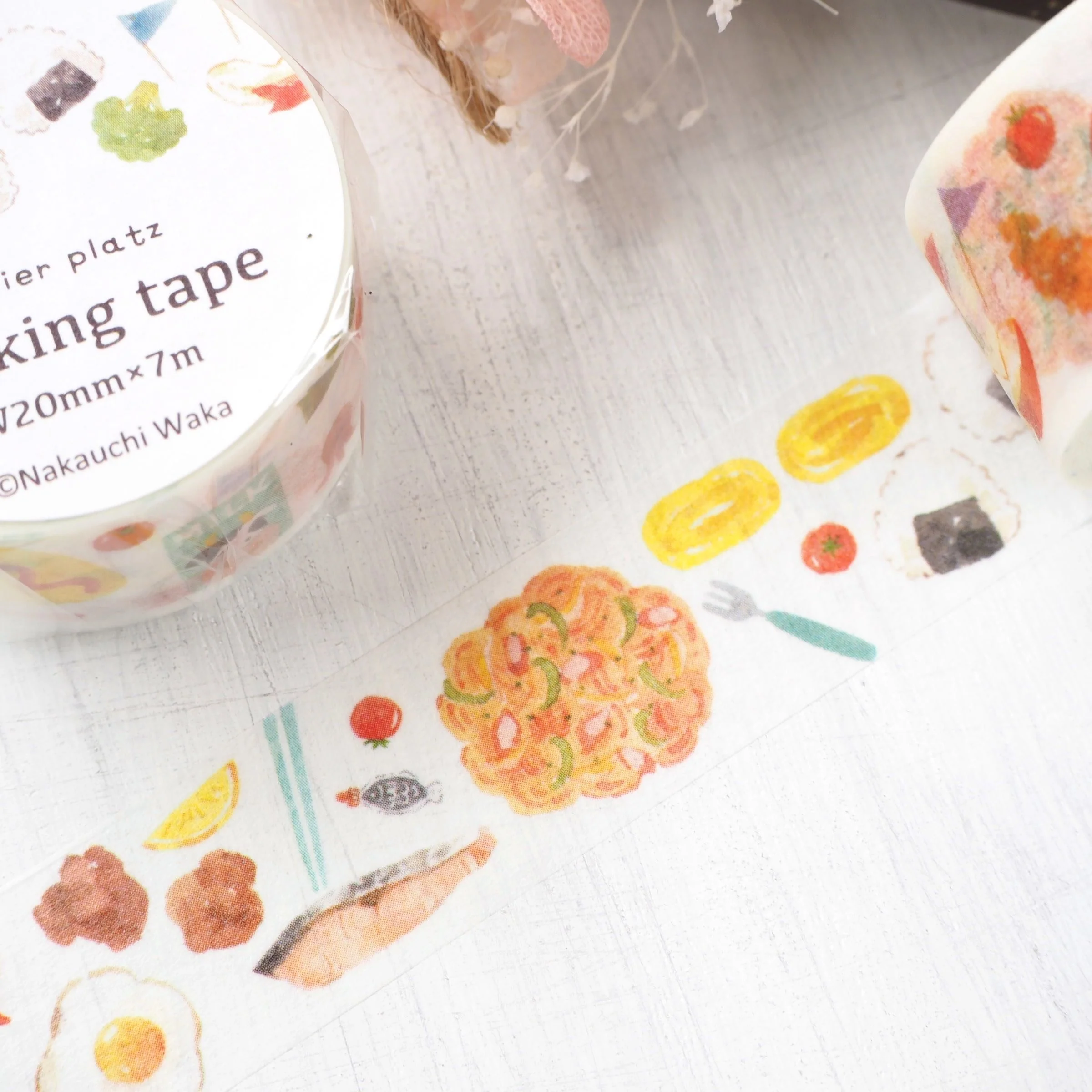 Waka Nakauchi Washi Tape - Bento - Image 3