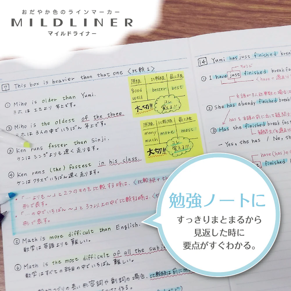 Zebra / Mildliner Highlighters - Shitashimi (5 Colors) - Image 9