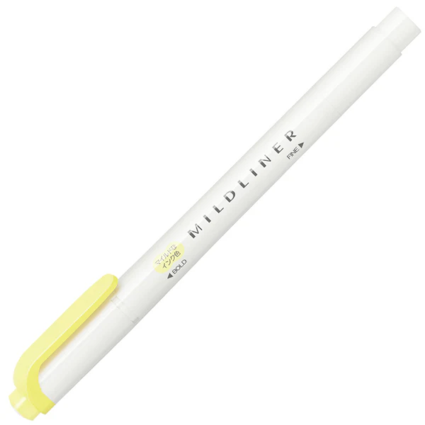 Zebra / Mildliner Highlighters - Yasashisa (5 Colors) - Image 3