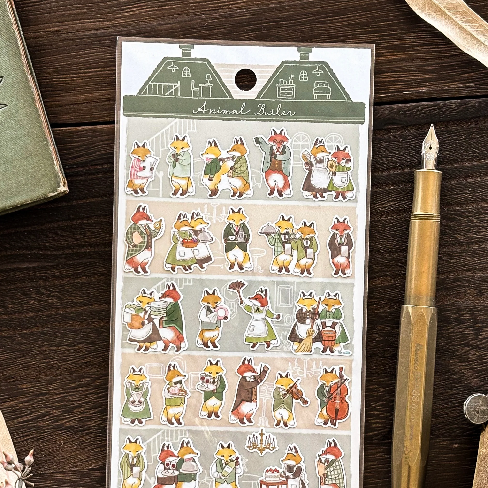 Mind Wave / Animal Butler Stickers - Fox - Image 2