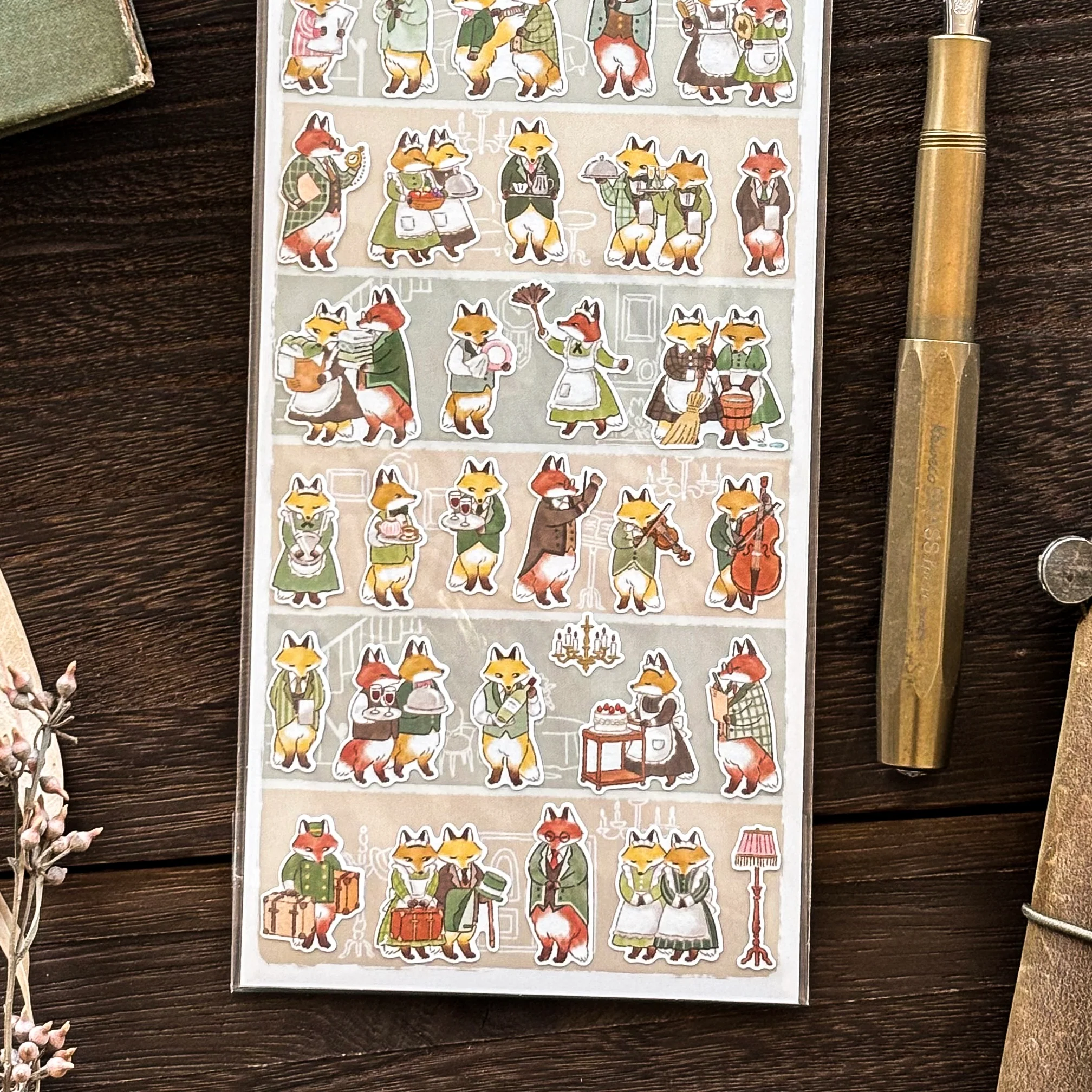 Mind Wave / Animal Butler Stickers - Fox - Image 3
