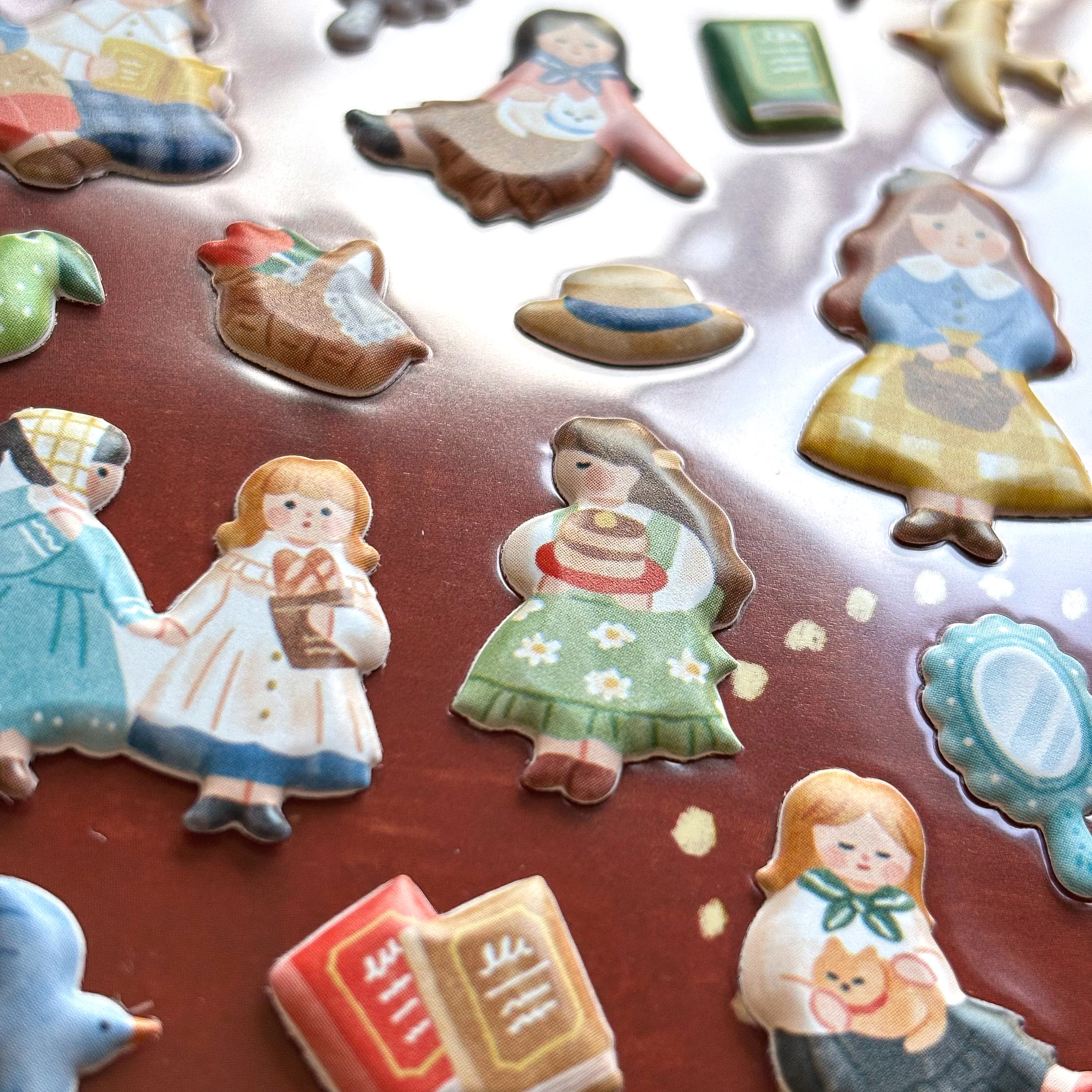 Mind Wave / Puffy Stickers - Happy Friends - Image 4