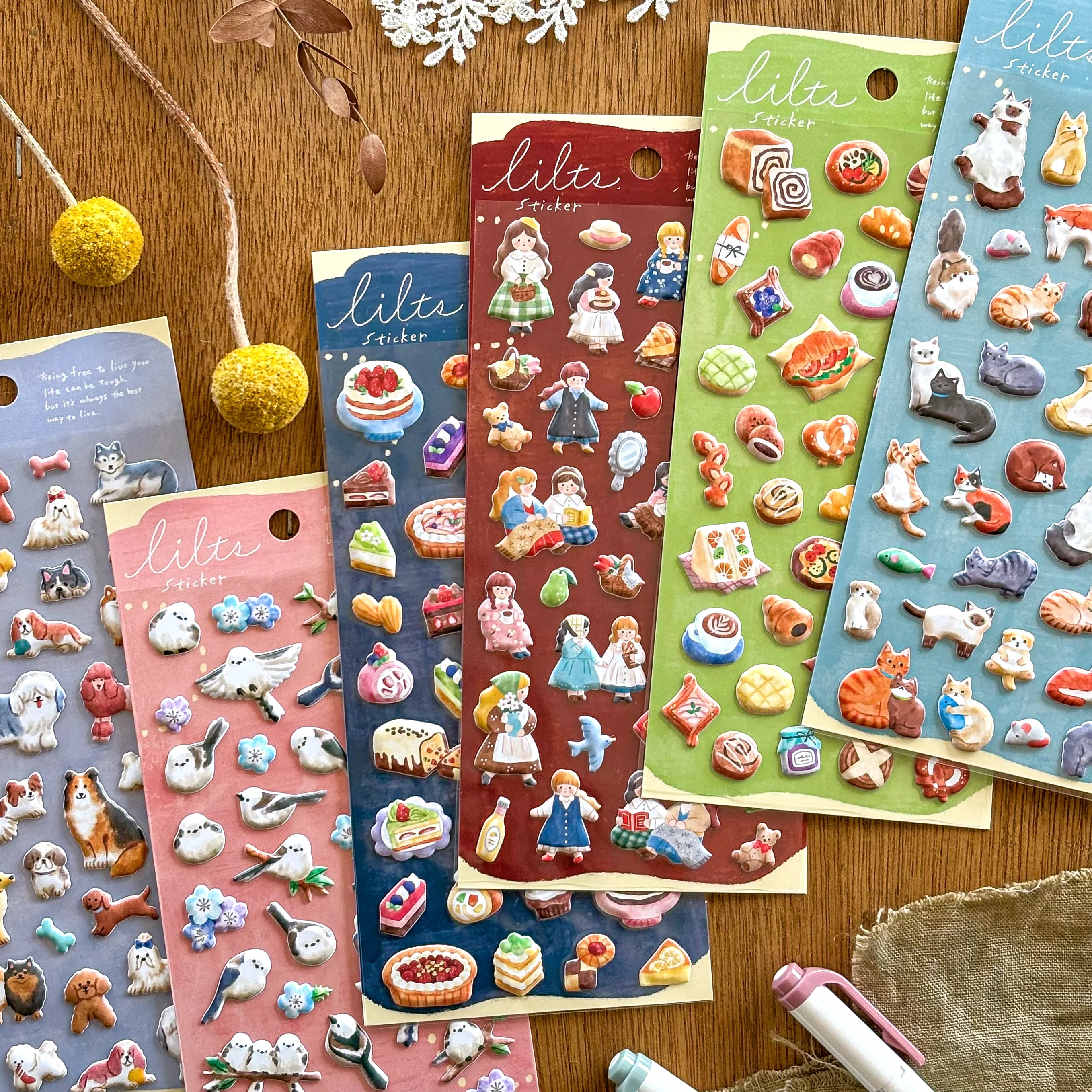 Mind Wave / Puffy Stickers - Happy Friends - Image 6