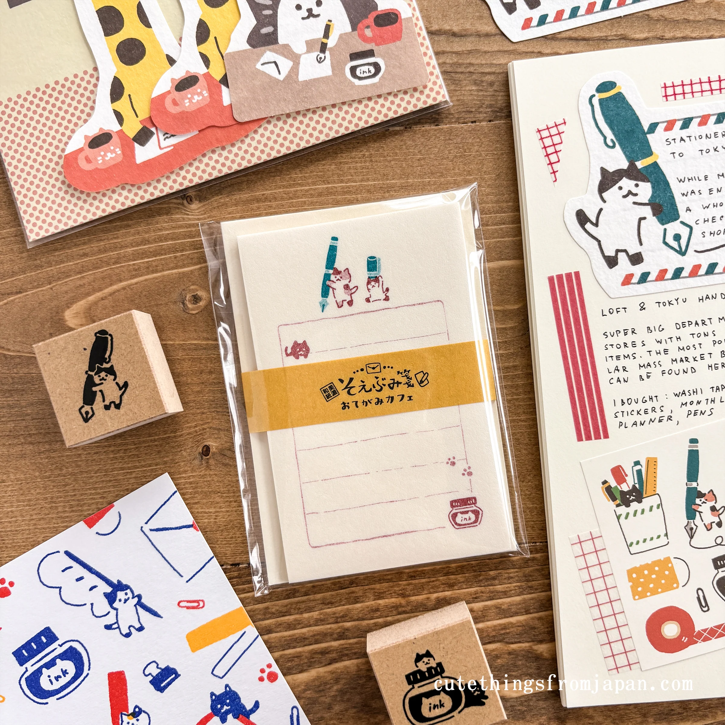 Furukawa Paper / Mini Letter Set - Otegami Cafe - Image 5
