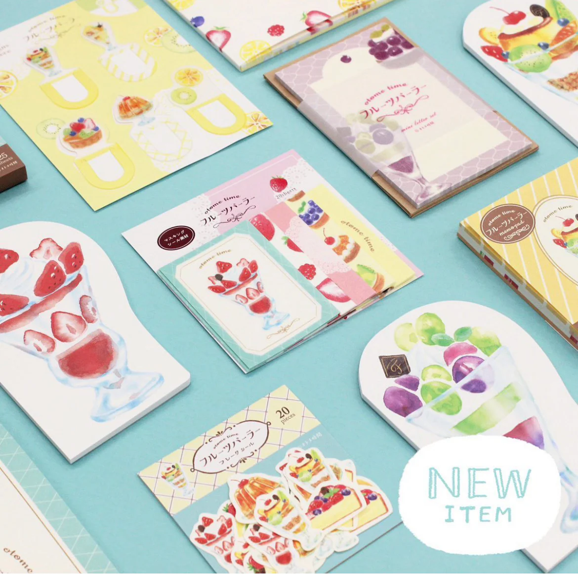 Furukawa Paper / Mini Letter Set - Strawberry Parfait - Image 3