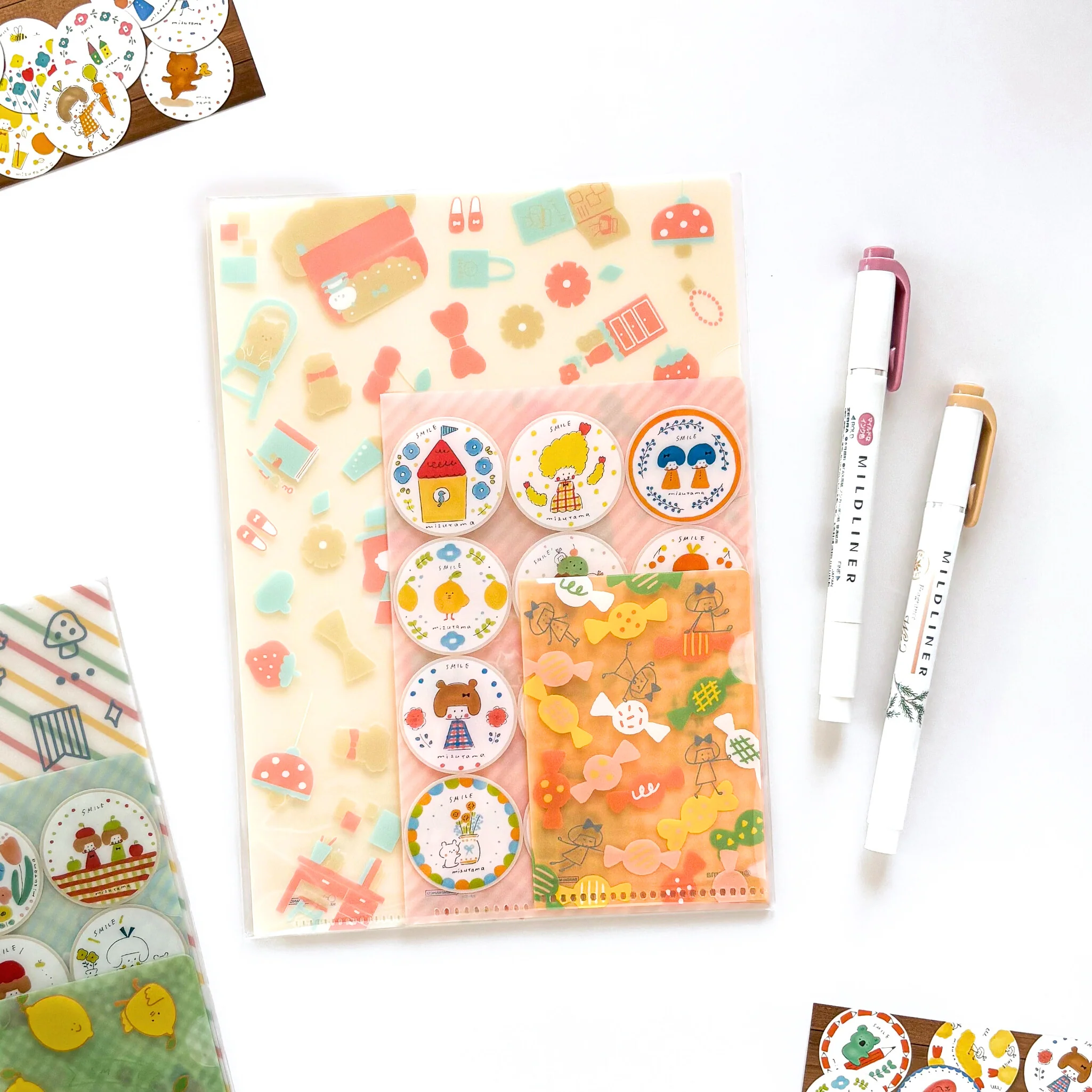 mizutama / Limited Edition / Clear Folder Set (Set of 3) - Image 2